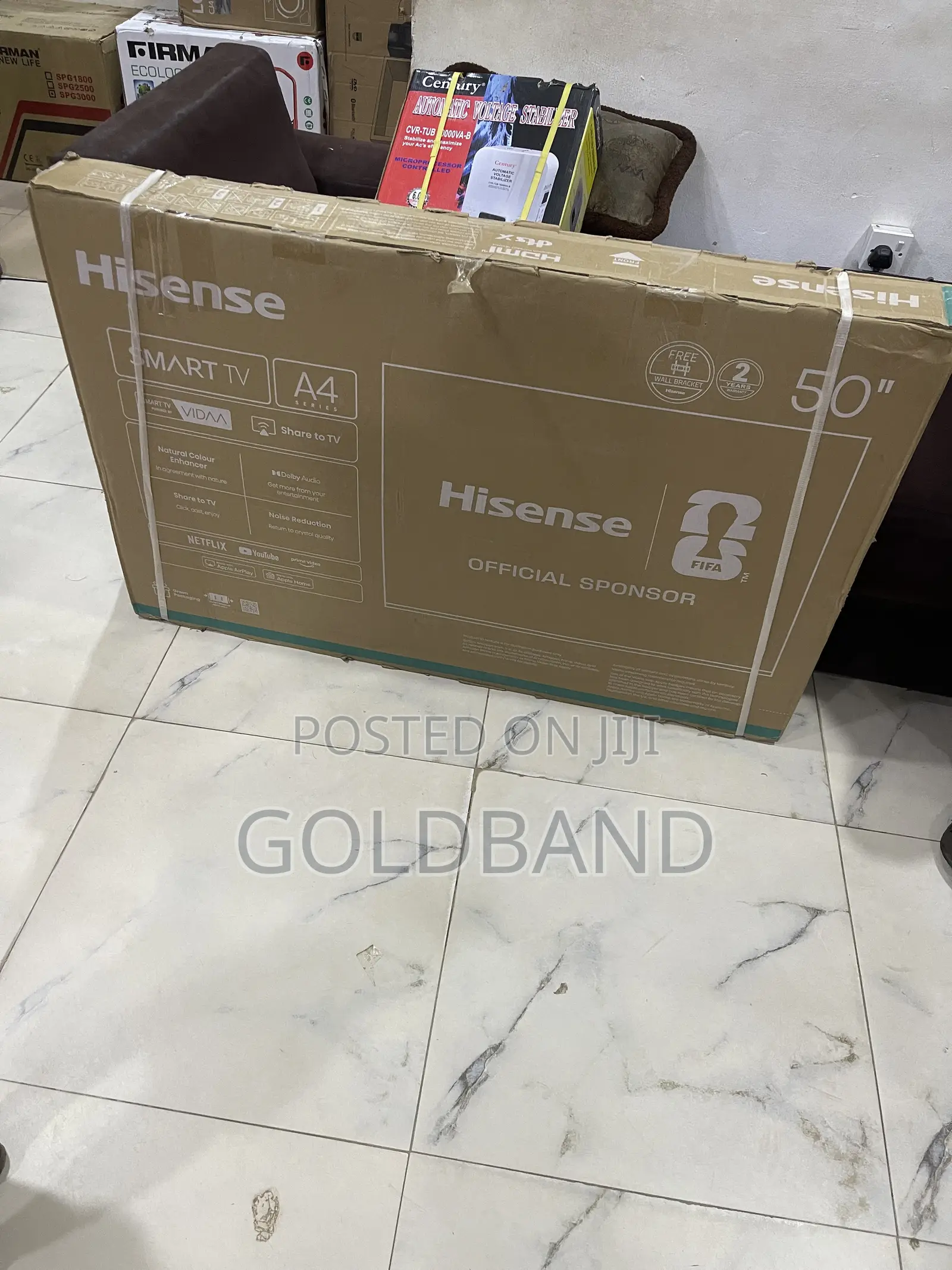 Hisense 50-Inch Smart TV – Stunning Entertainment