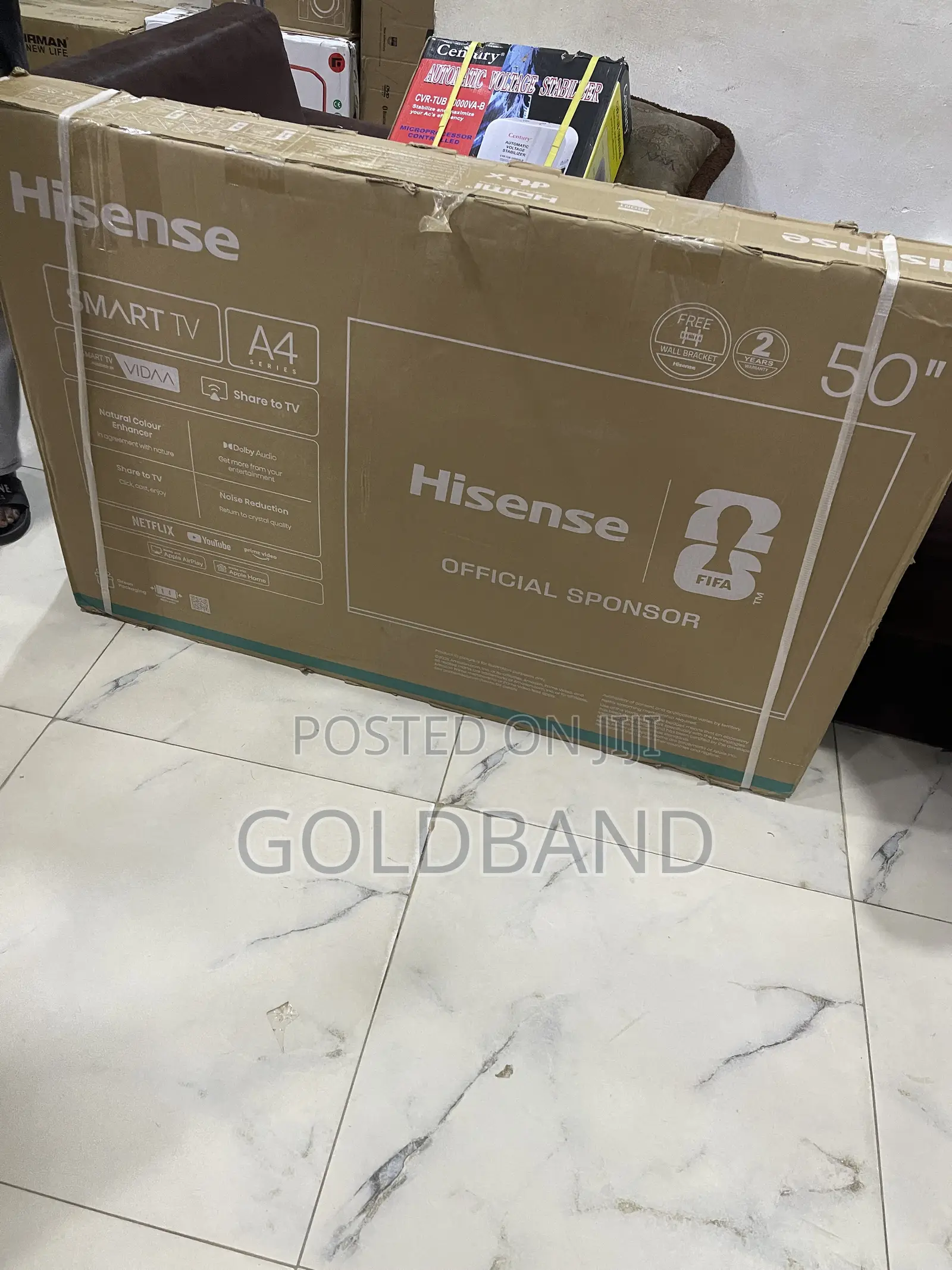 Hisense 50-Inch Smart TV – Big Screen, Brilliant Picture
