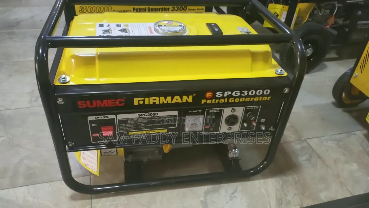 Original SUMEC FIRMAN SPG 3000 Manuel 4.5 Kva Pure Copper
