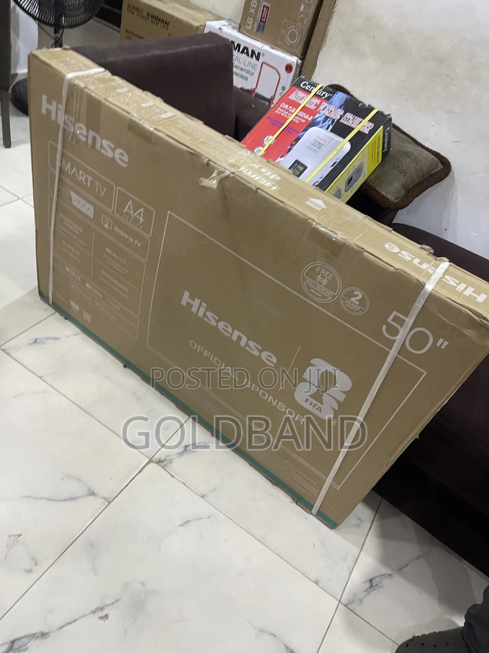 Hisense 50-Inch Smart TV – Big Screen, Brilliant Picture