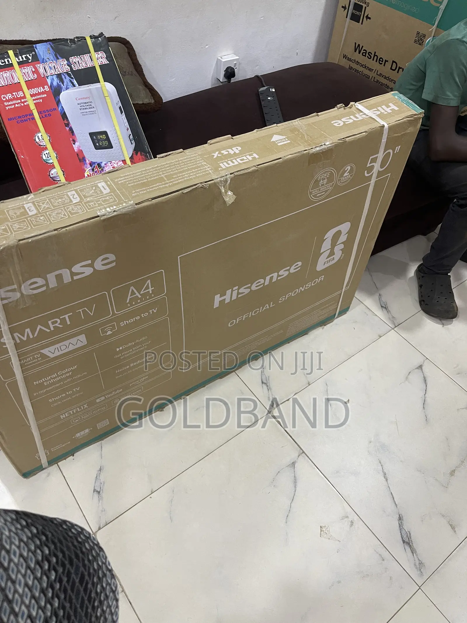 Hisense 50-Inch Smart TV – Big Screen, Brilliant Picture