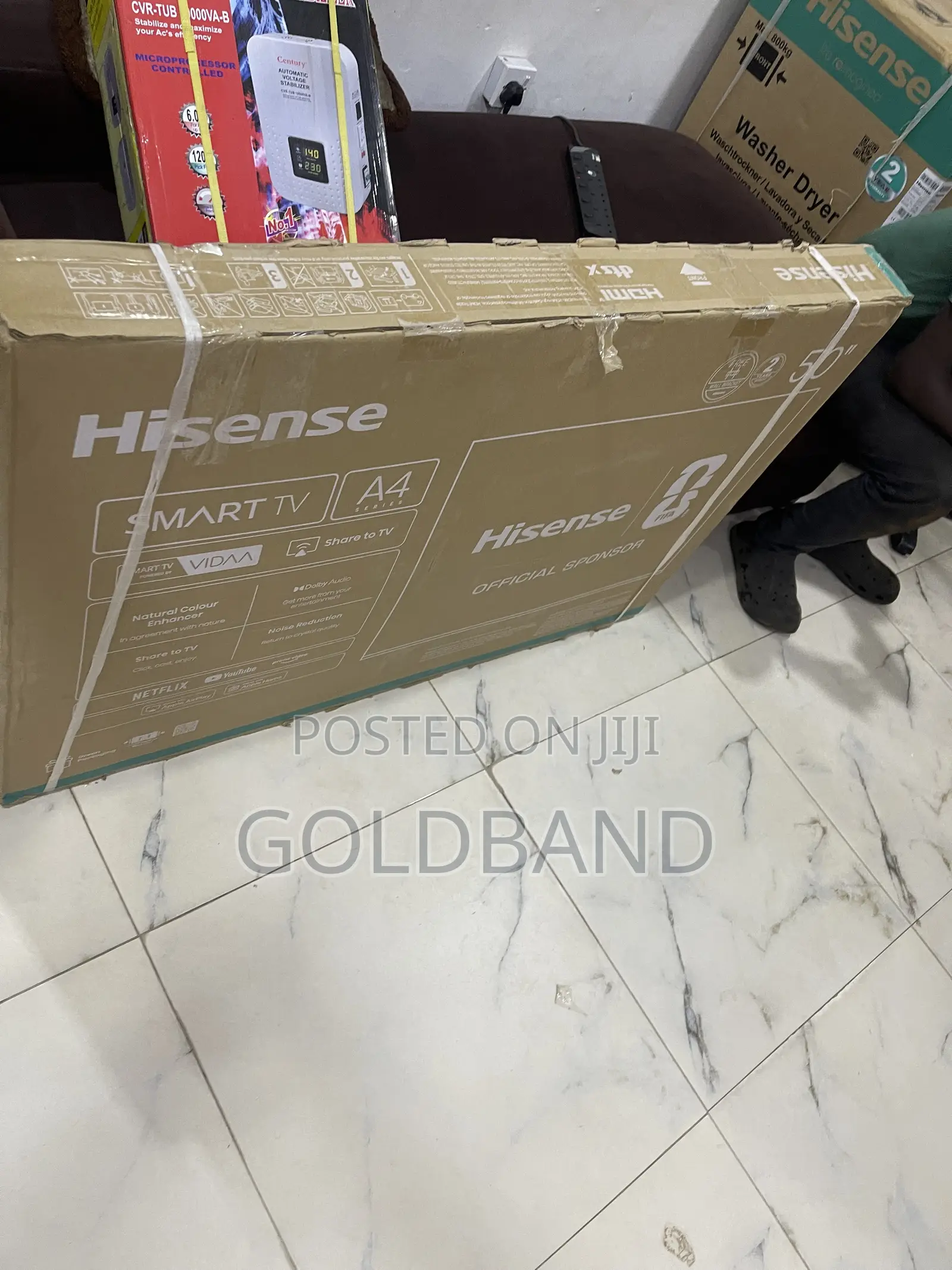 Hisense 50-Inch Smart TV – Upgrade Your Home Entertainment