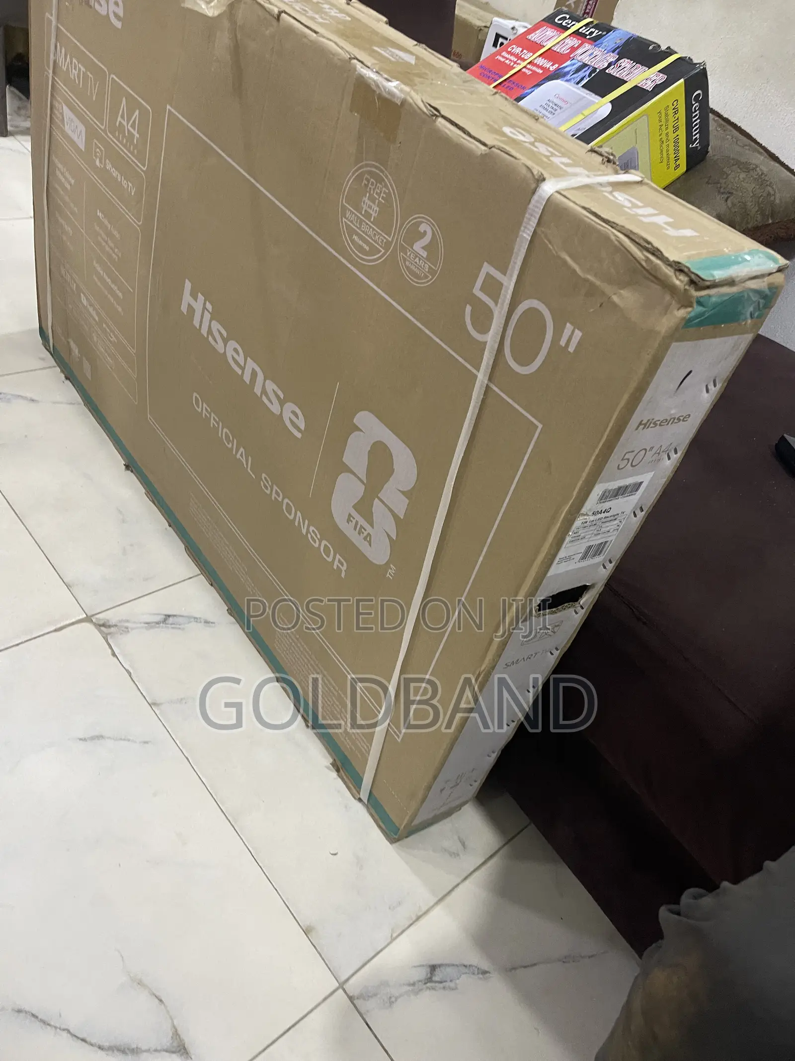 Hisense 50-Inch UHD Smart TV – Crystal-Clear Viewing