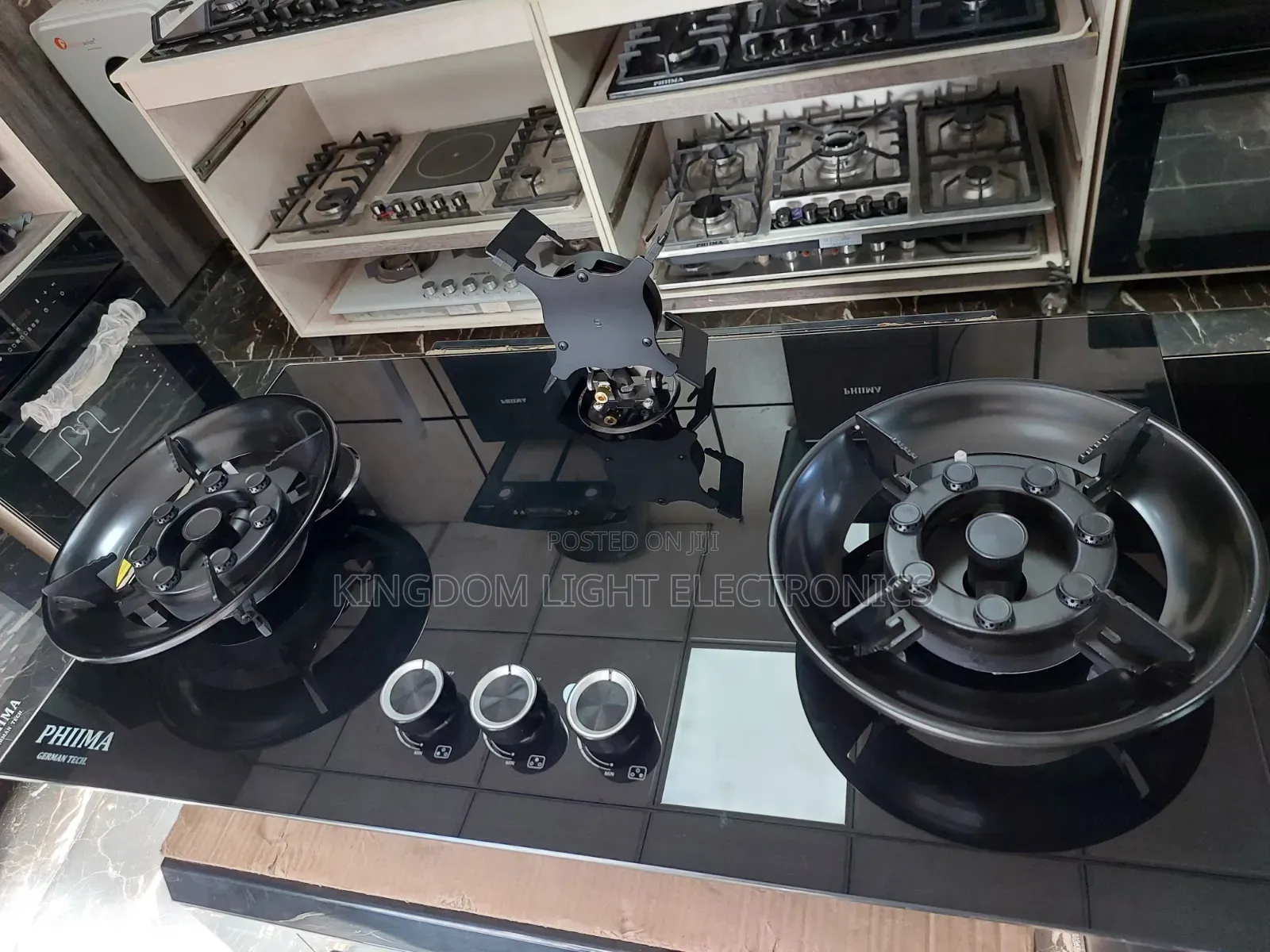 Phima New Flip-Up 3 All Gas Inbuilt Gas Cooker 60x80cmm  Copper