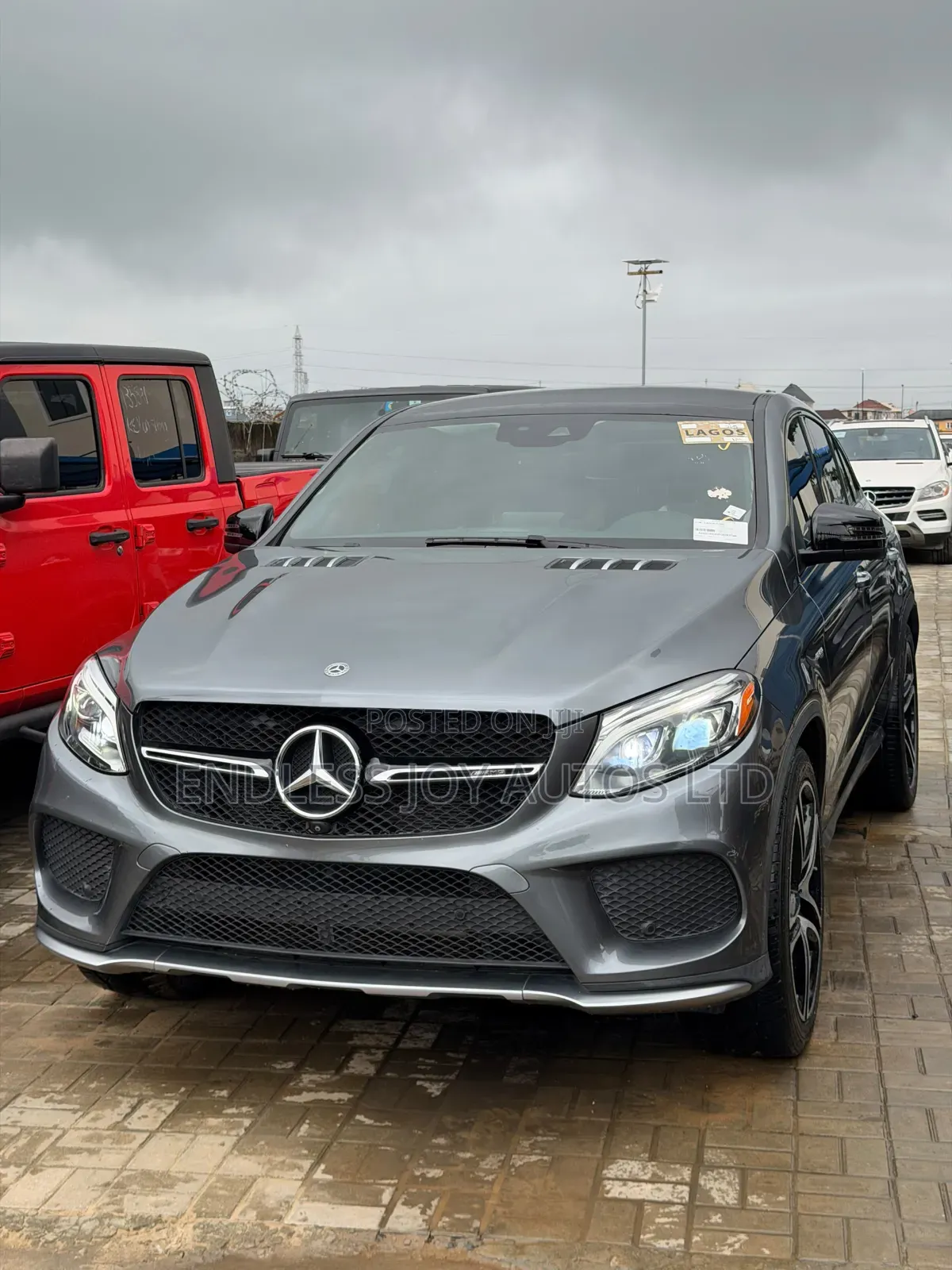 Mercedes-Benz GLE-Class AMG GLE 43 4MATIC 2017 Gray