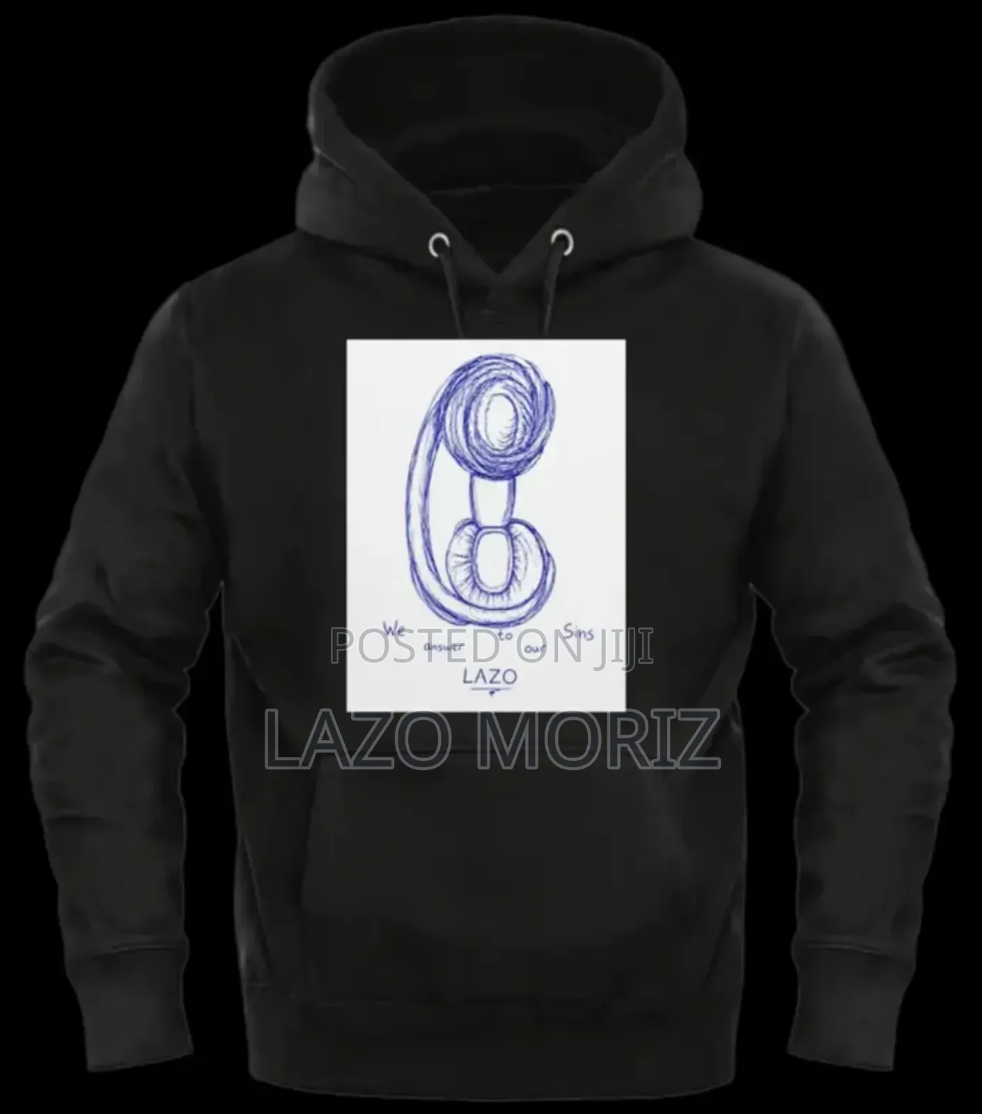 Lazo Moriz Art Hoodie