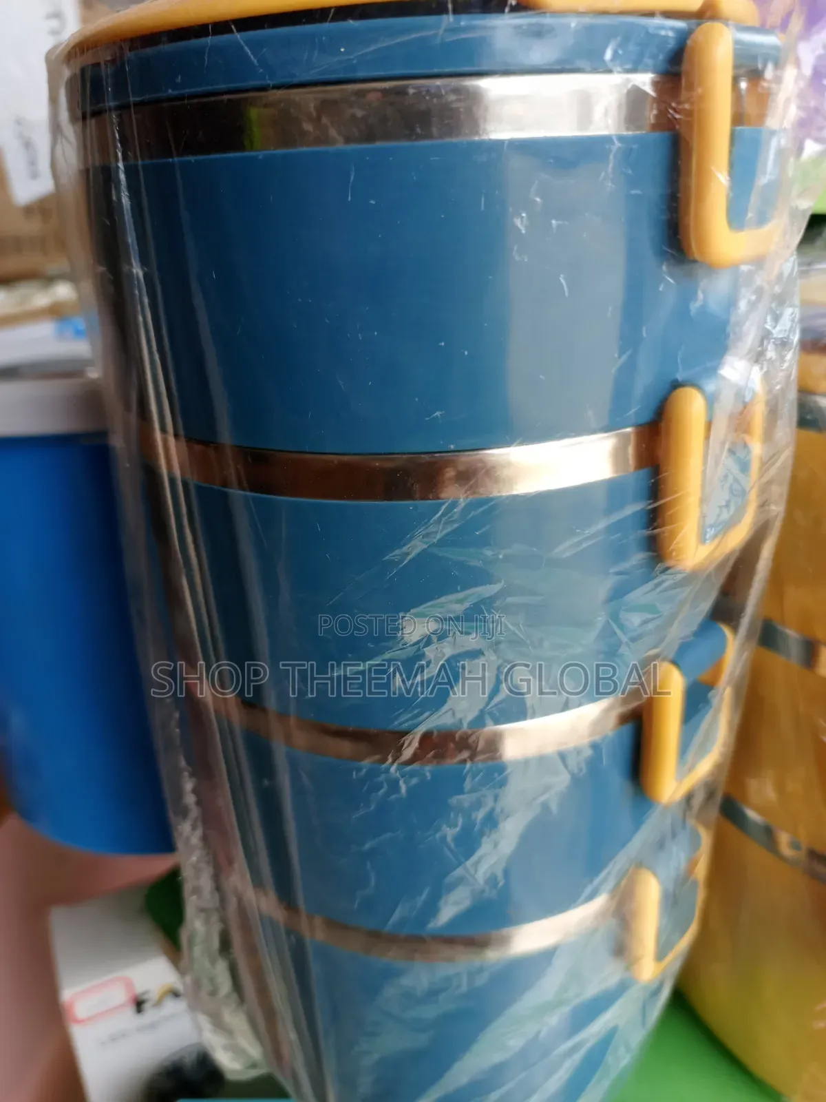 Multilayered Fancy Food Flask