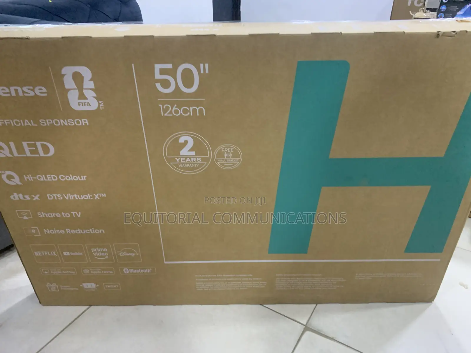 Hisense 50 Inch 50Q5S QLED TV – Home Cinema Experience