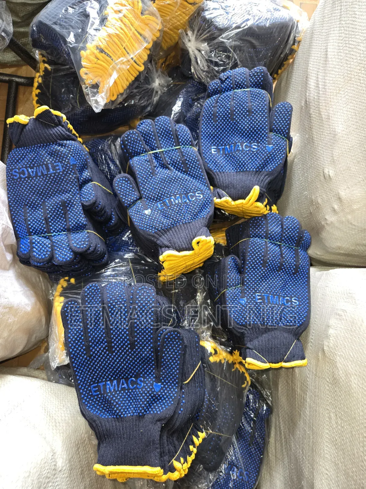 Dotted Handglove Blue