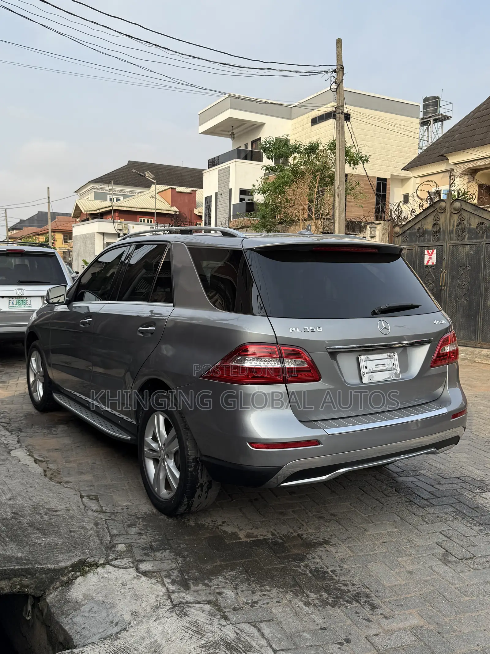 Mercedes-Benz M Class ML350 4MATIC 4dr SUV AWD (3.5L 6cyl 7A) 2015 Gray