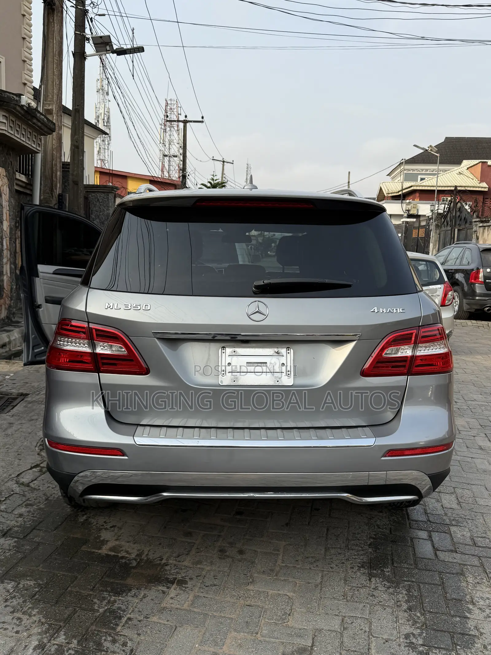 Mercedes-Benz M Class ML350 4MATIC 4dr SUV AWD (3.5L 6cyl 7A) 2015 Gray