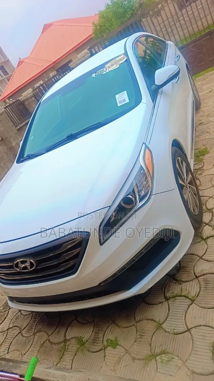 Hyundai Sonata 2015 White