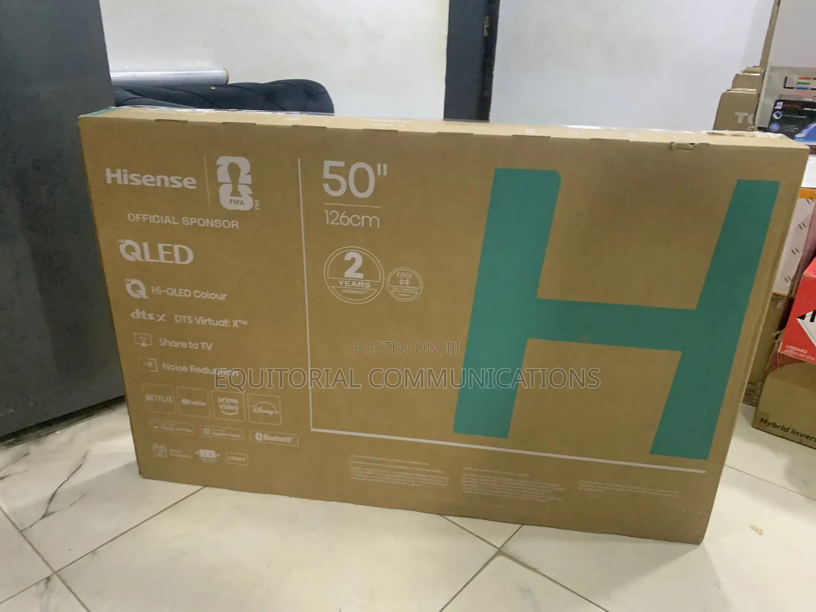 Hisense 50 Inch Q5S Smart TV With Streaming Features