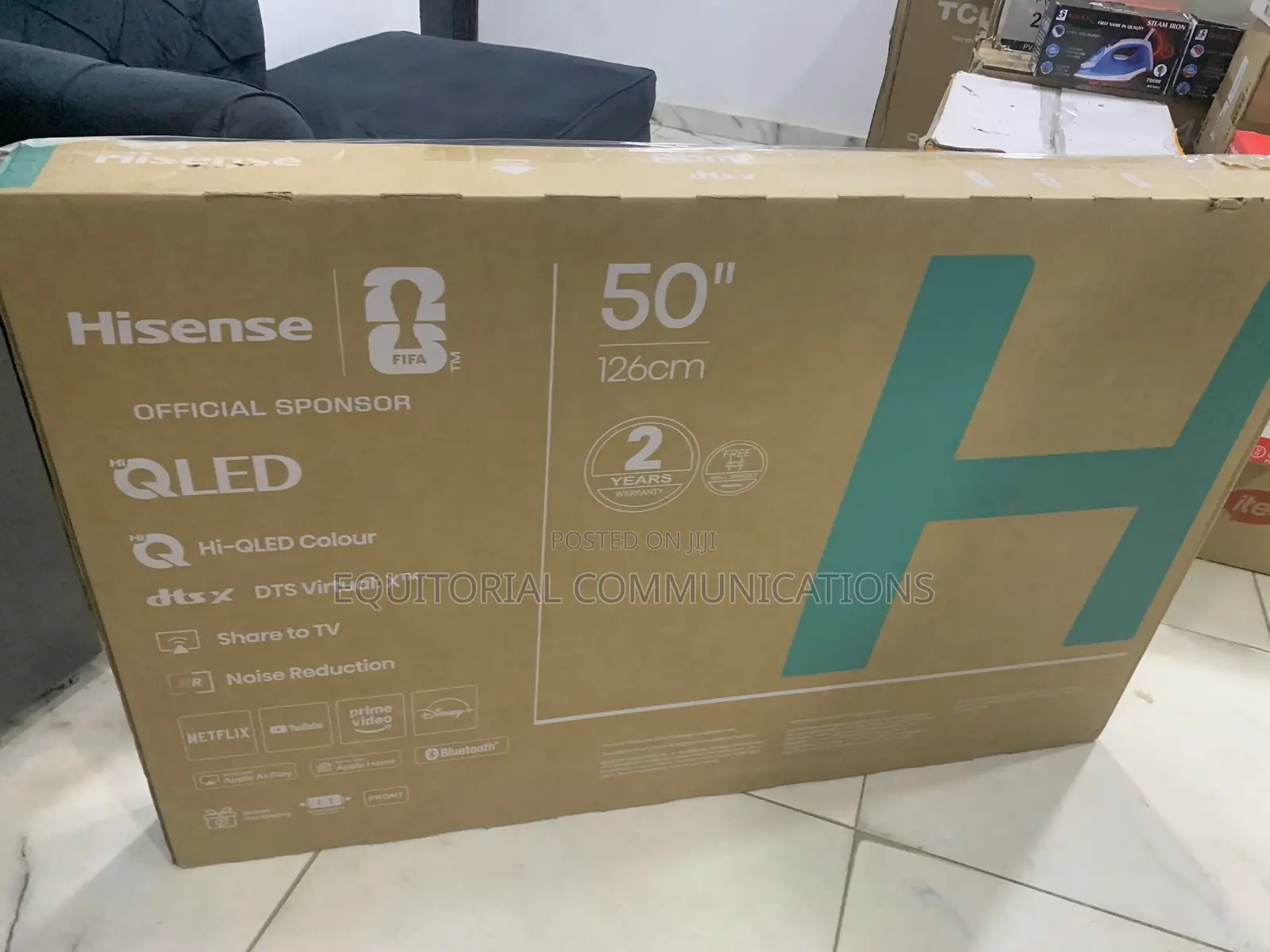 Hisense 50 Inch Q5S Smart TV With Streaming Features