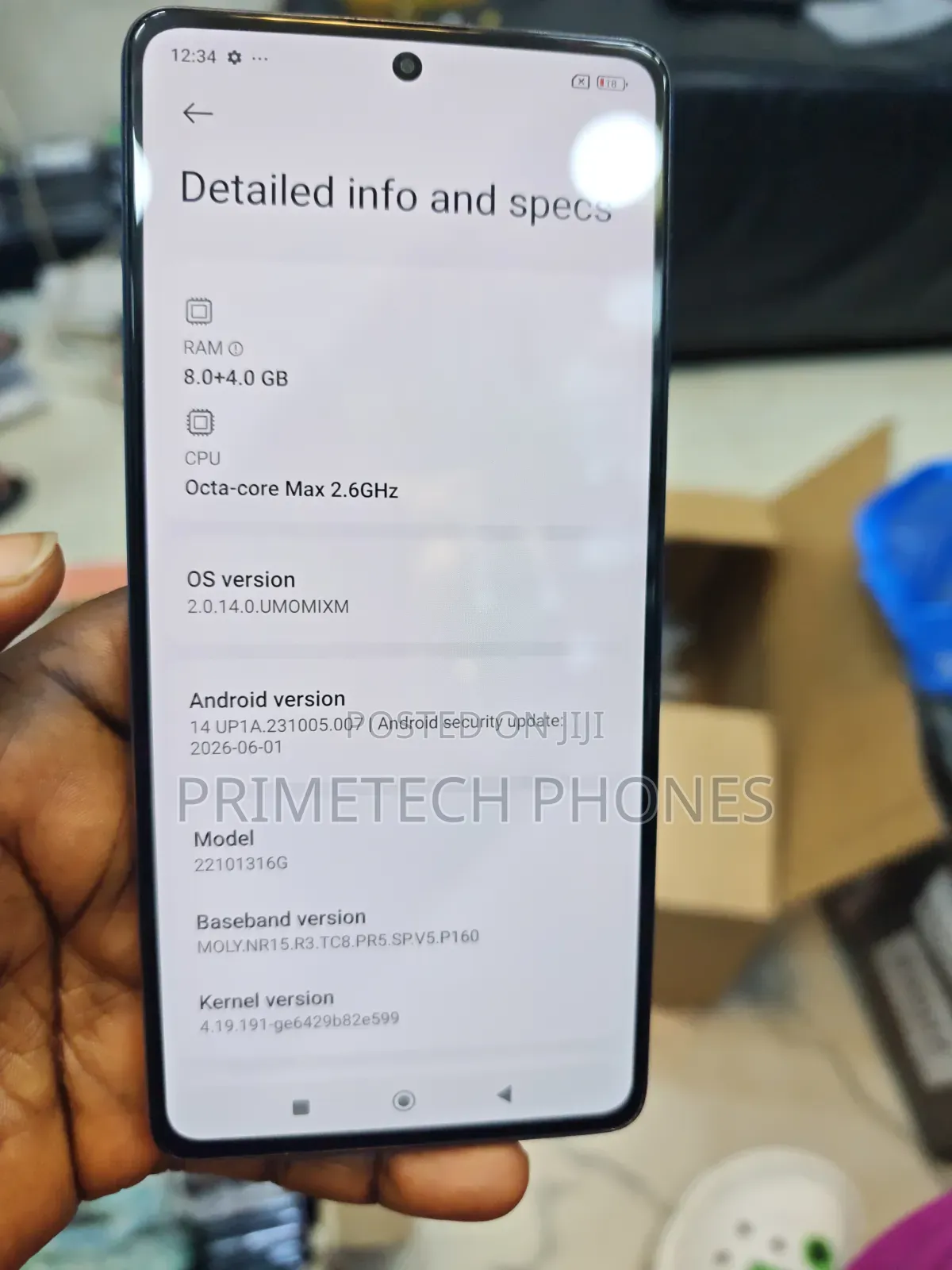 Xiaomi Redmi Note 12 Pro 5G 256 GB Blue