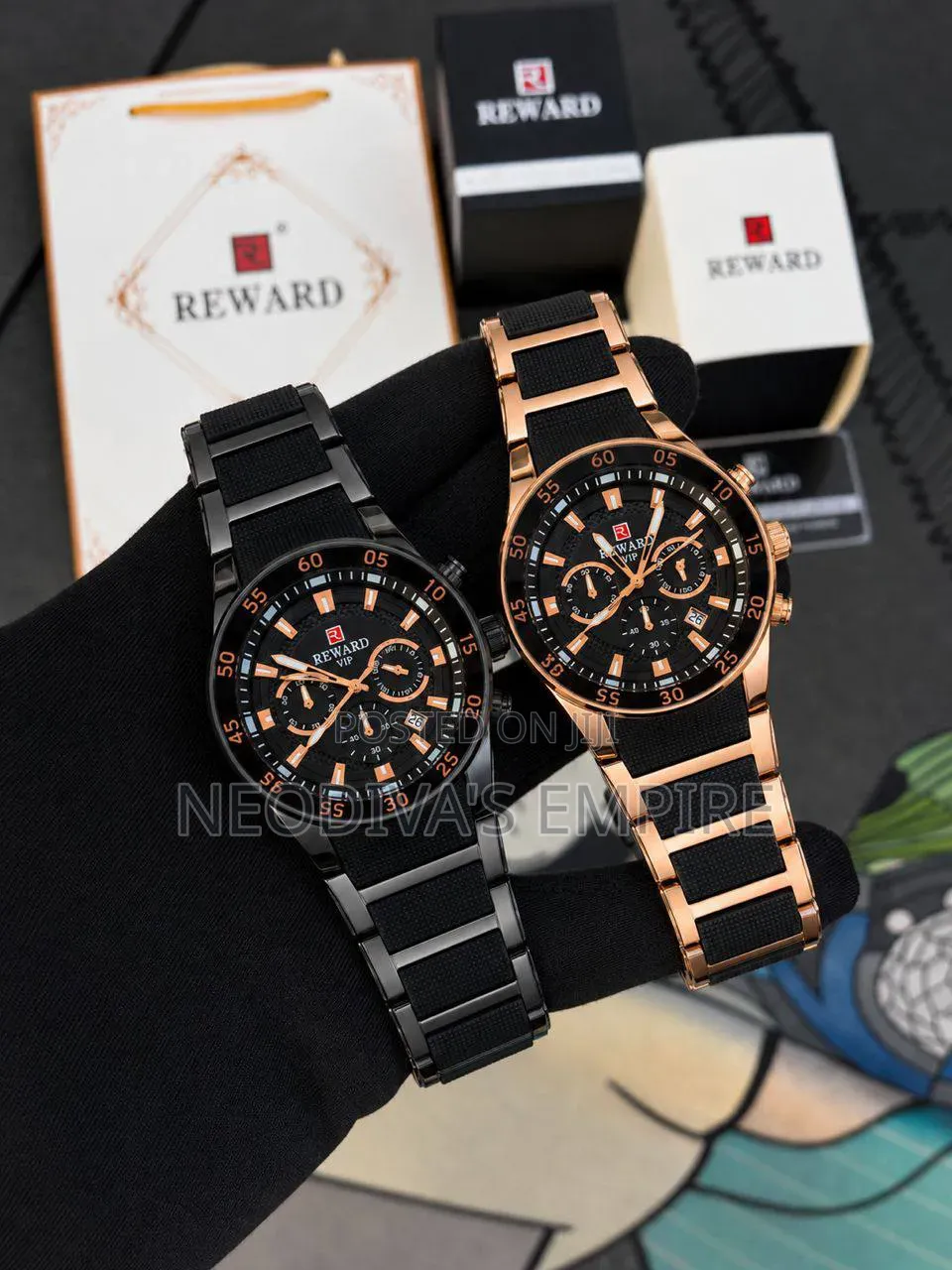 Re*ard Chronographic Chain Watch