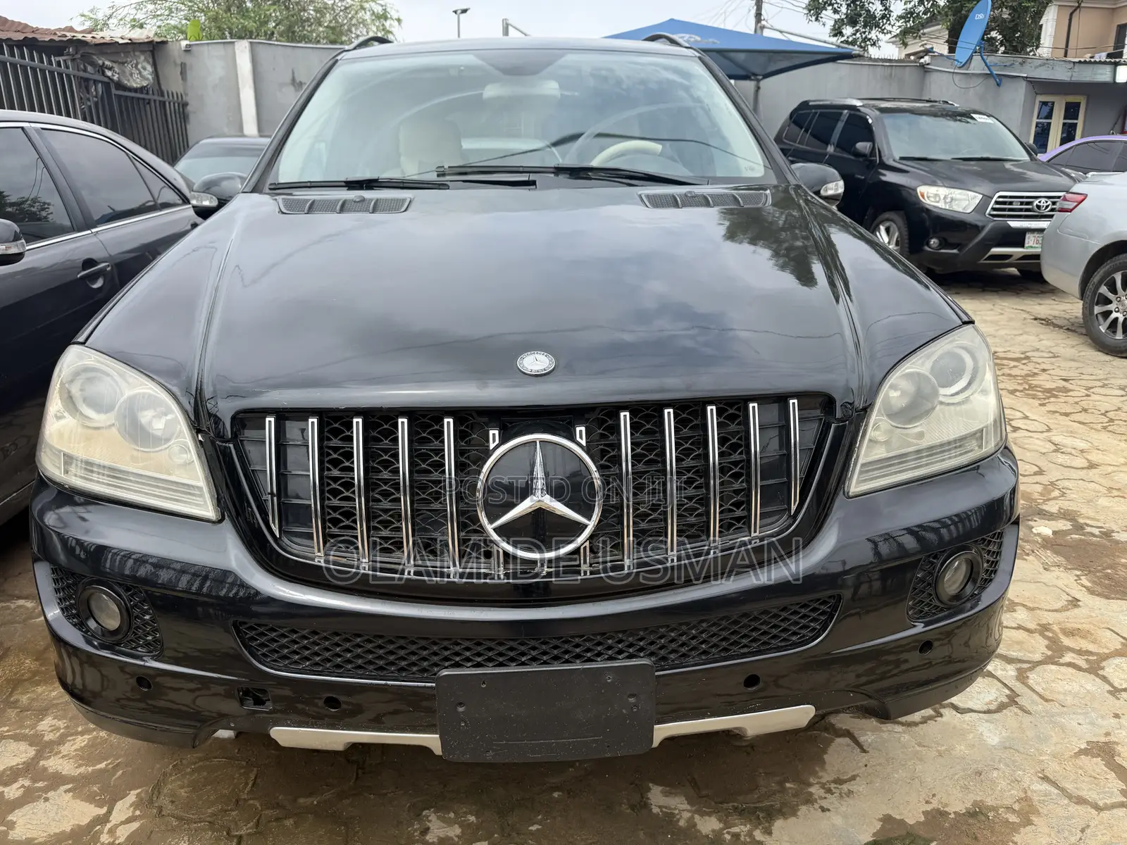 Mercedes-Benz M Class ML 350 AWD 4Matic (3.5L V6 7A) 2006 Black