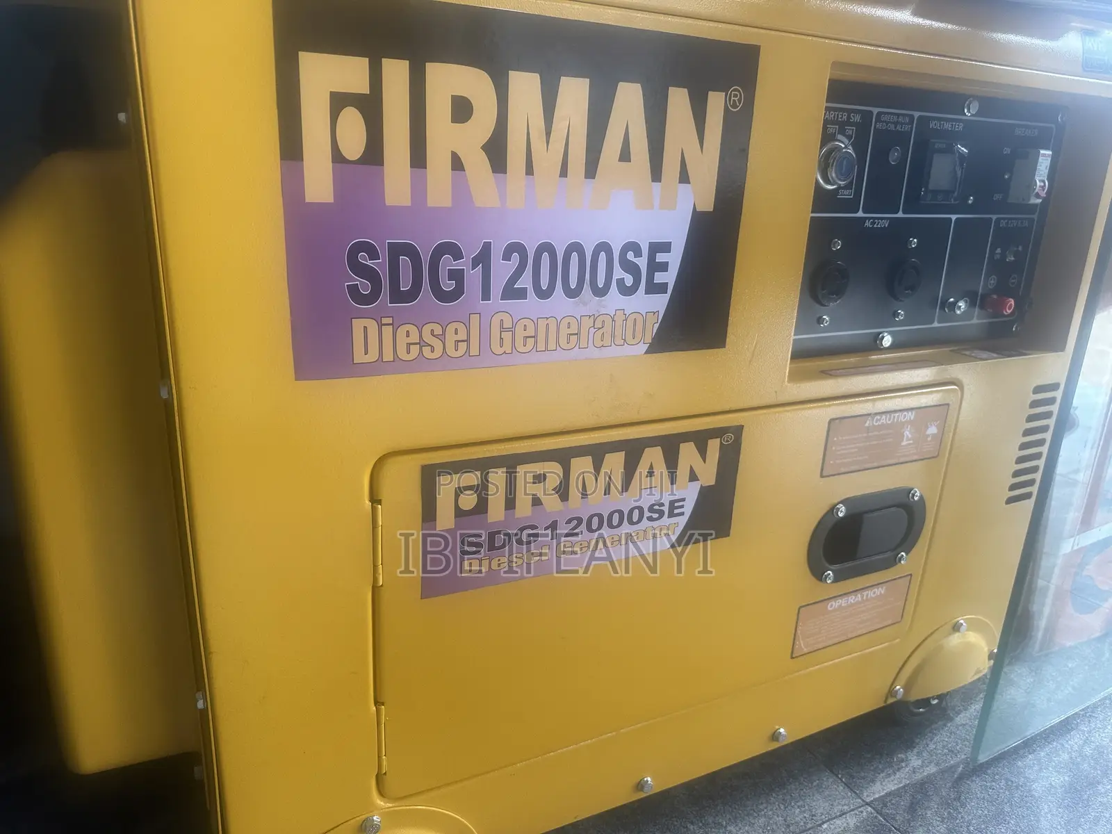 Firman Spg12000se Diesel Generator 10kva
