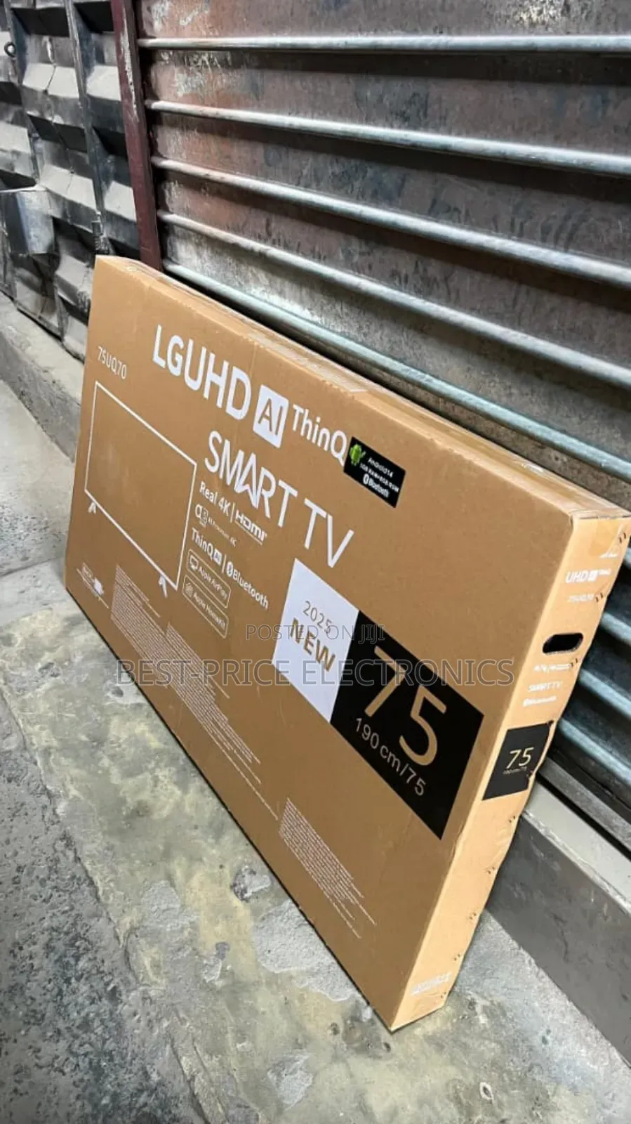 75 Inches With Inbuilt Bluetooth Netflix YouTube Google and More