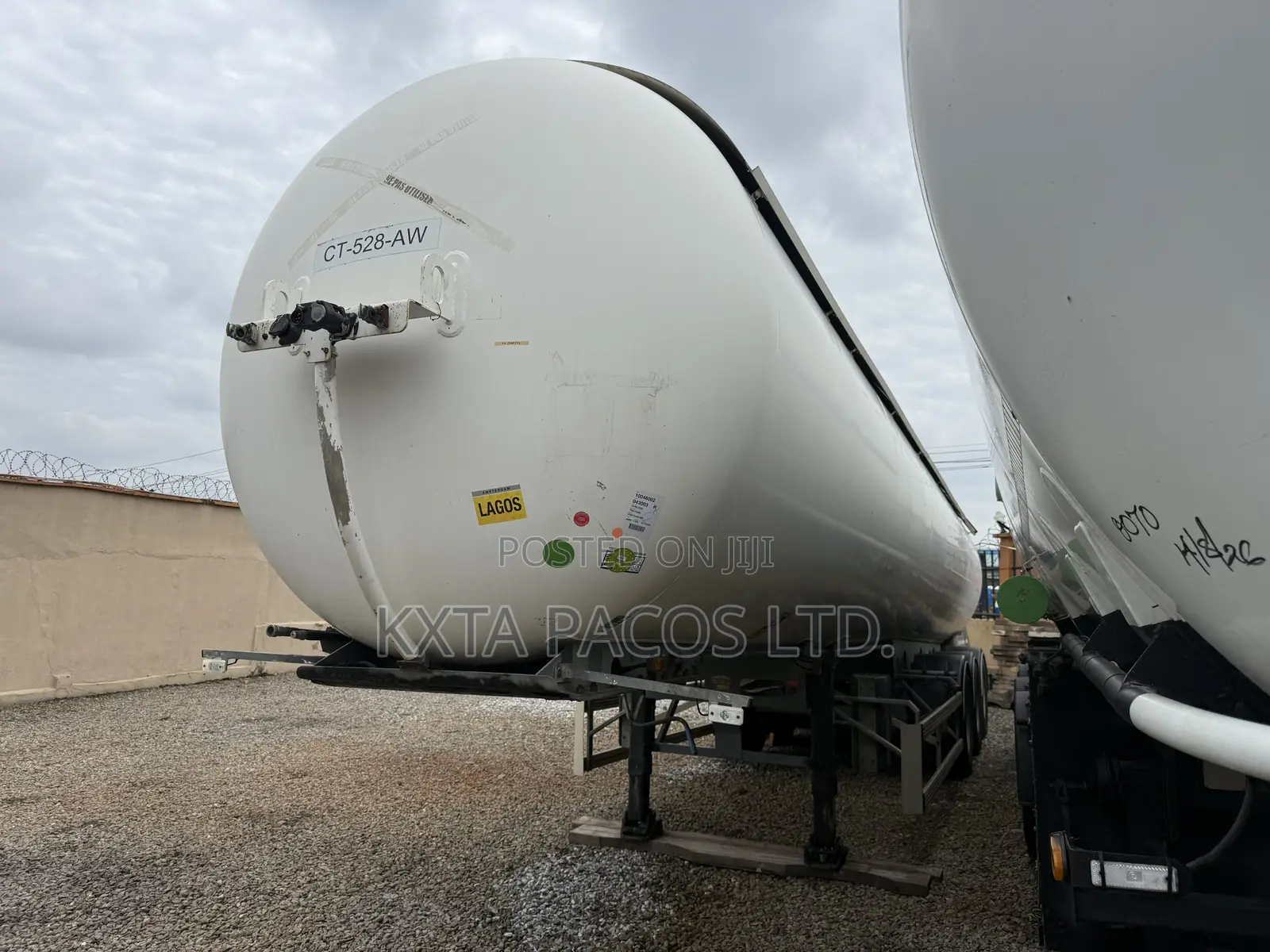 Gas Tank Trailer 25tons LPG Bridger 2010