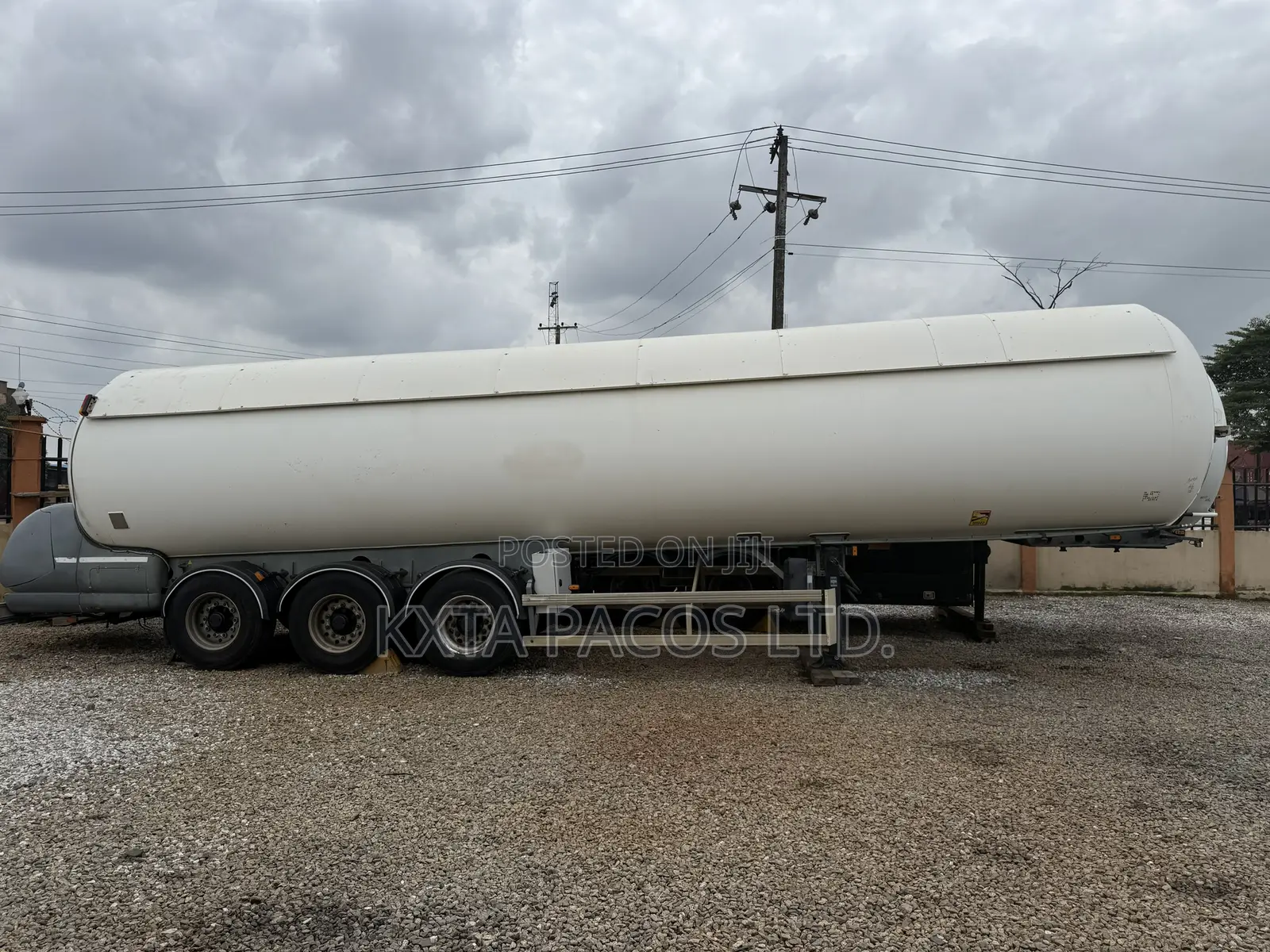 Gas Tank Trailer 25tons LPG Bridger 2010