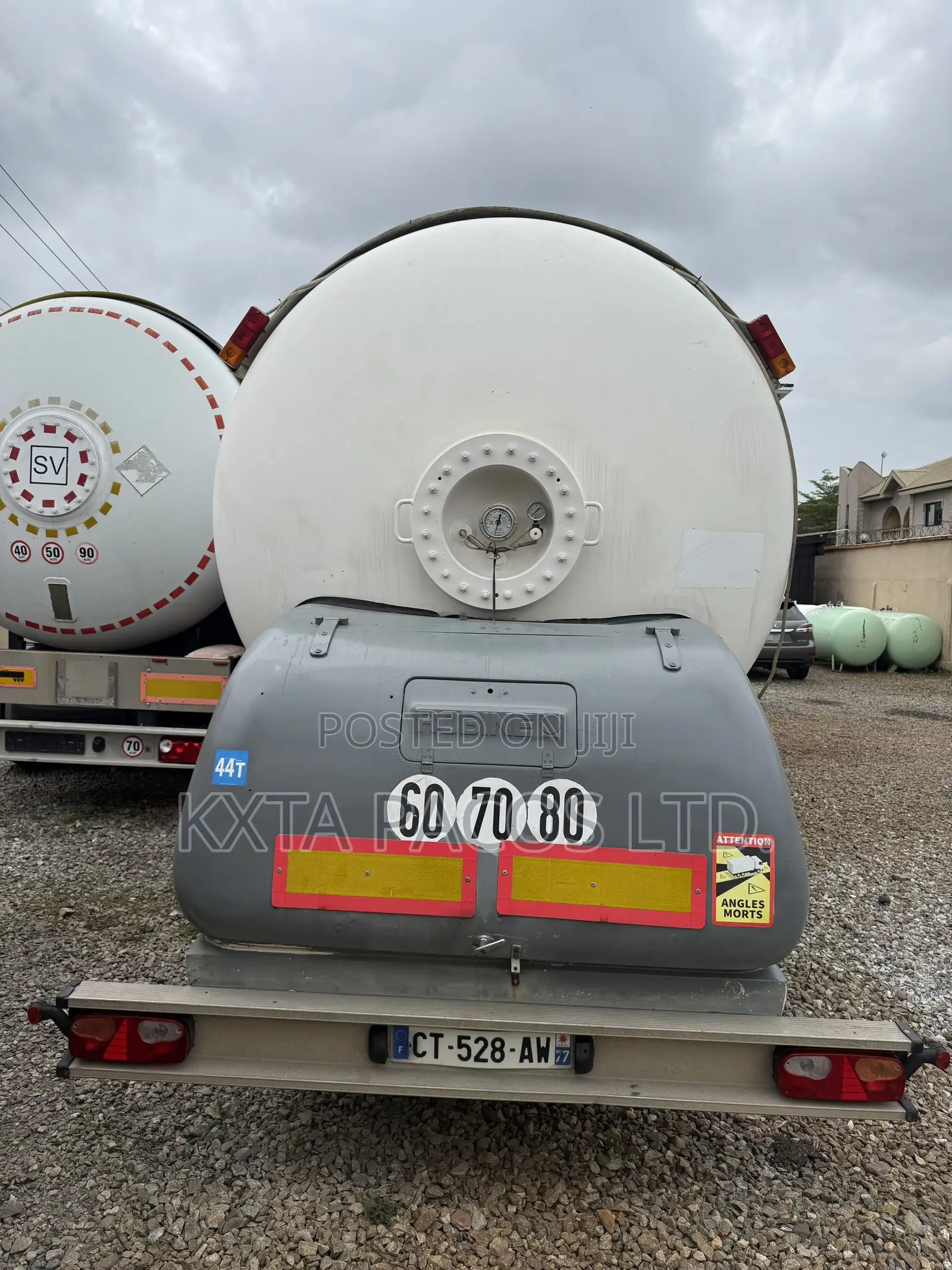 Gas Tank Trailer 25tons LPG Bridger 2010