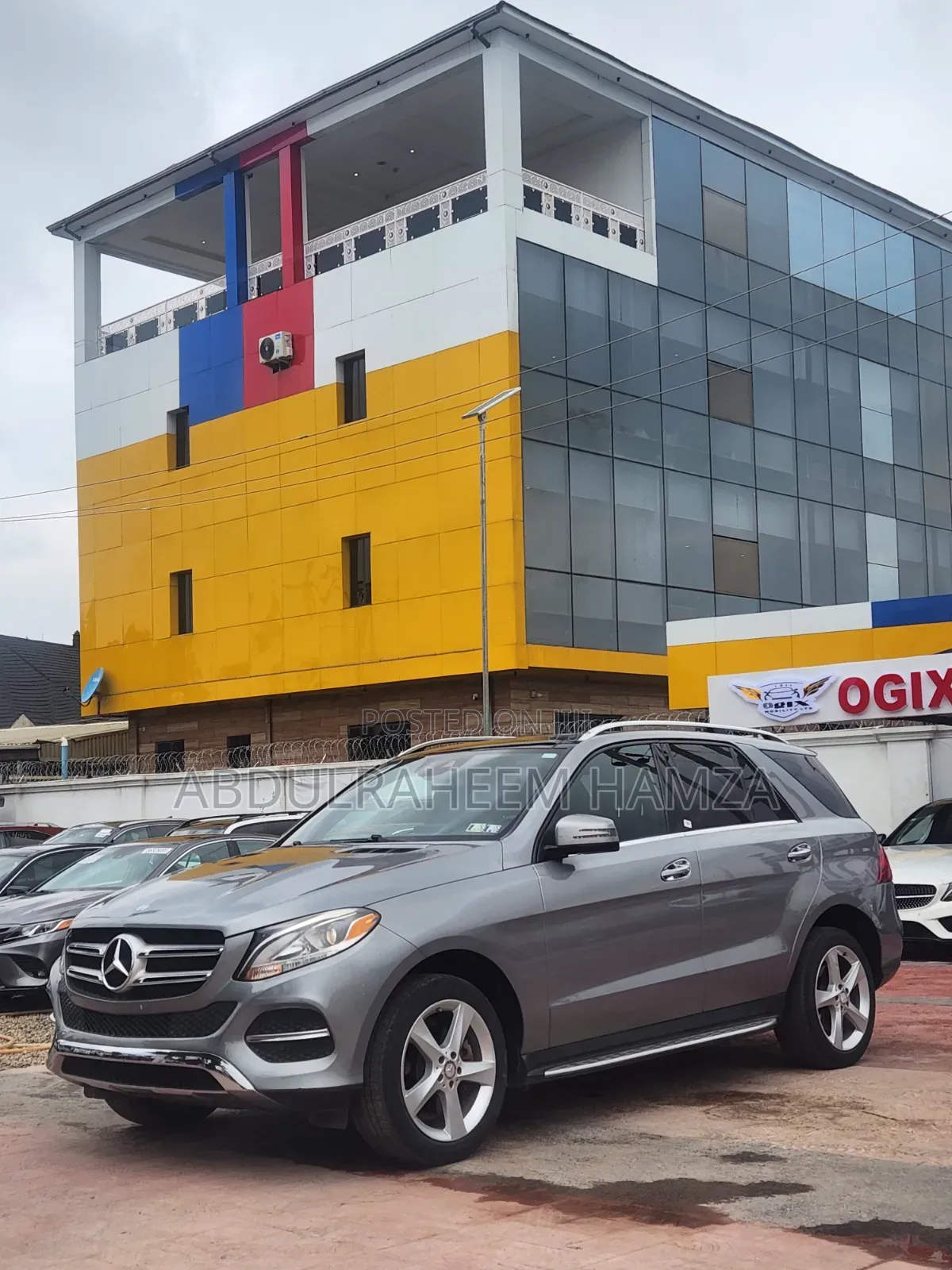 Mercedes-Benz GLE-Class 2016 Gray
