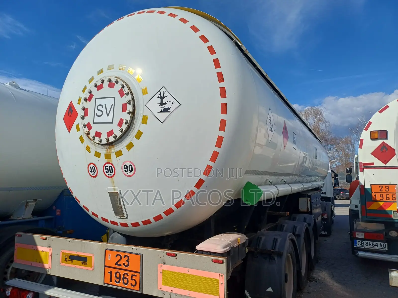 Gas Tank Trailer LPG Bridger