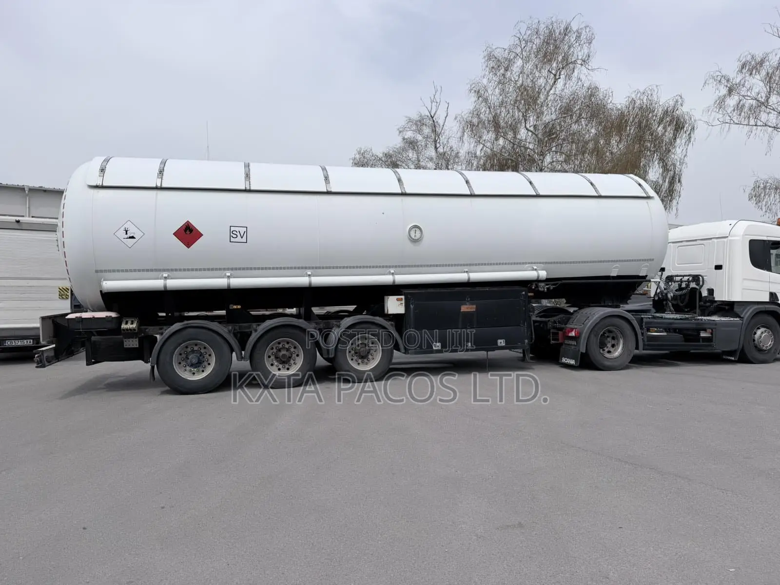 Gas Tank Trailer LPG Bridger