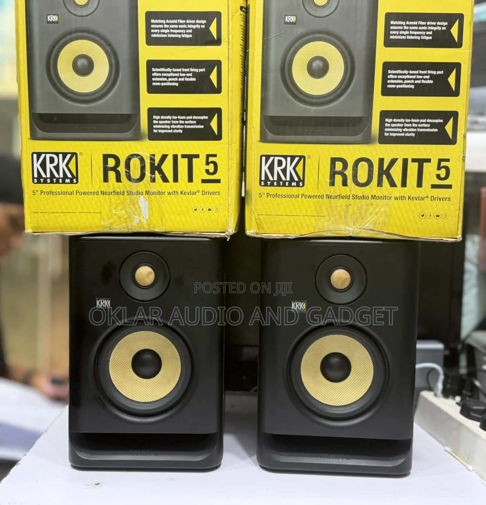 KRK Rokit 5 G4 Studio Monitor (Neatly Uk Used)