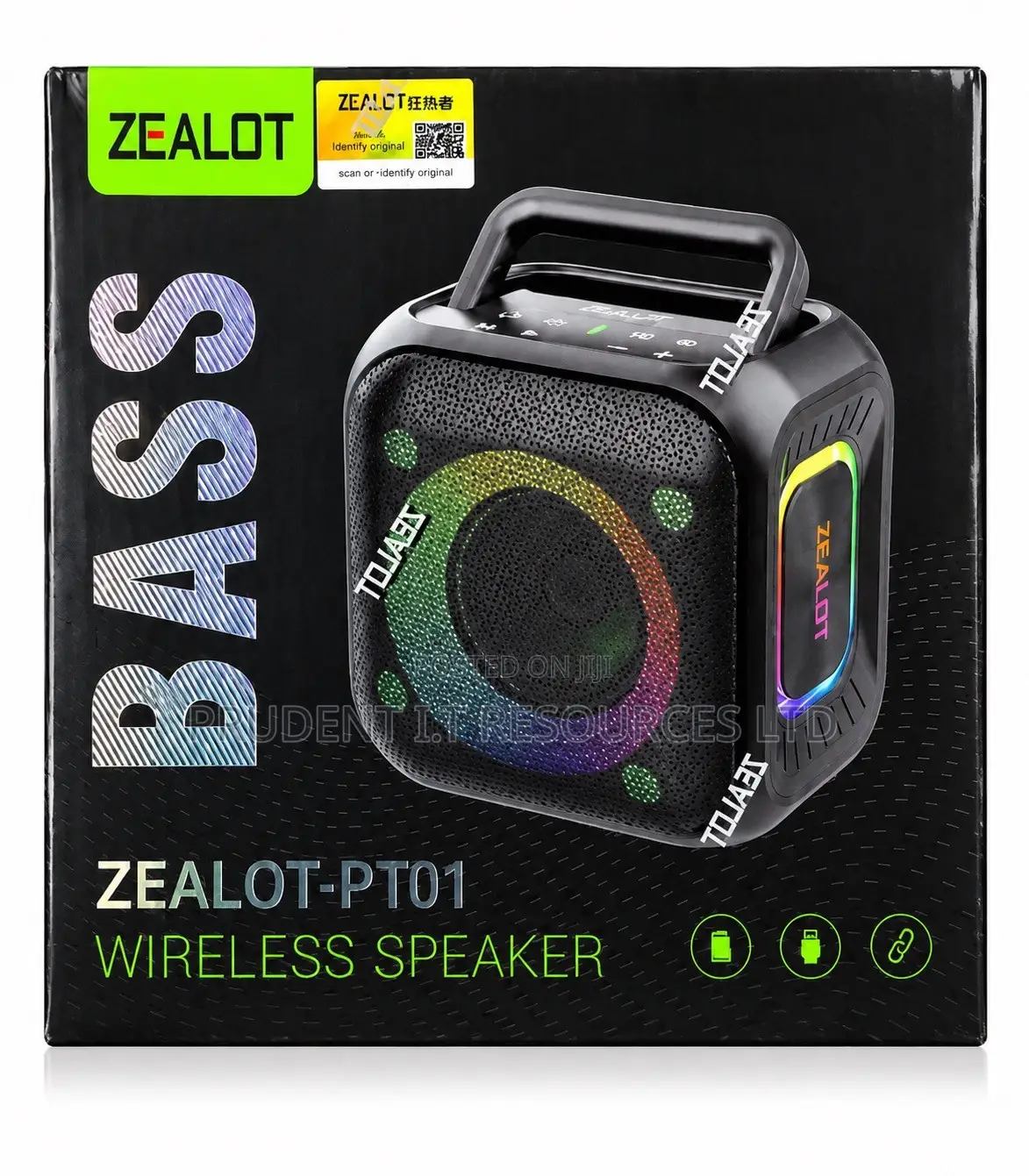 ZEALOT PT01 Wireless Bluetooth Speaker