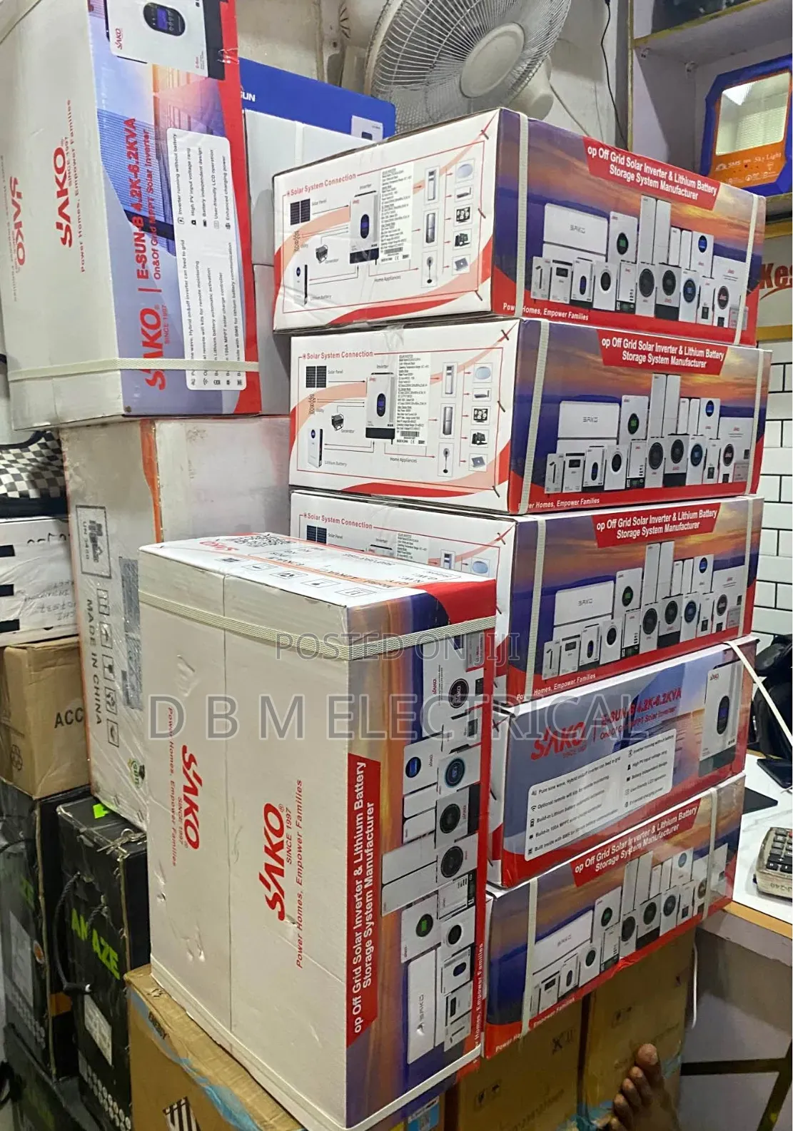 Sako Solar Inverter 6.2kva 48v
