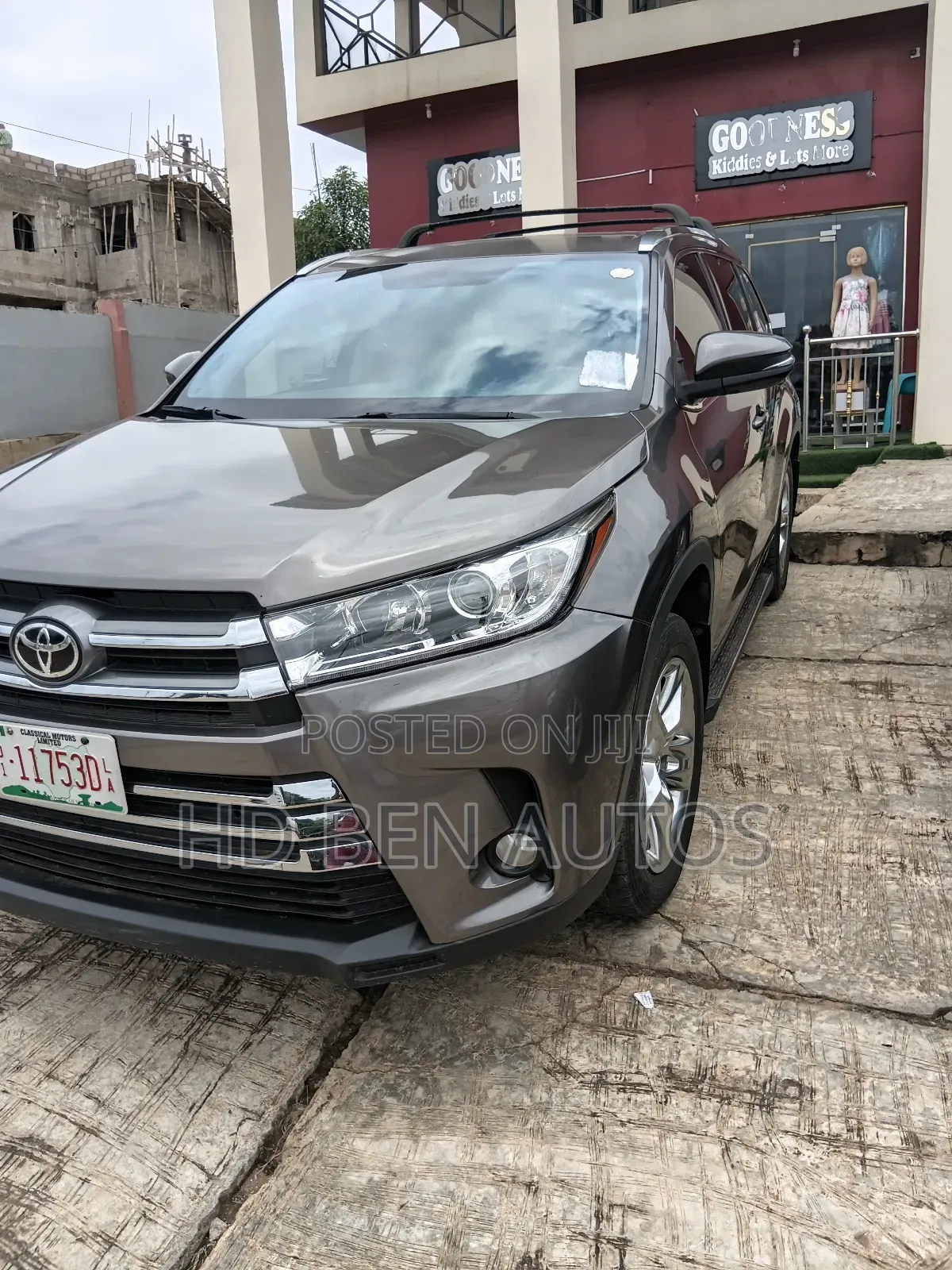 Toyota Highlander Limited Platinum V6 4x2 (3.5L 6cyl 6A) 2016 Gray