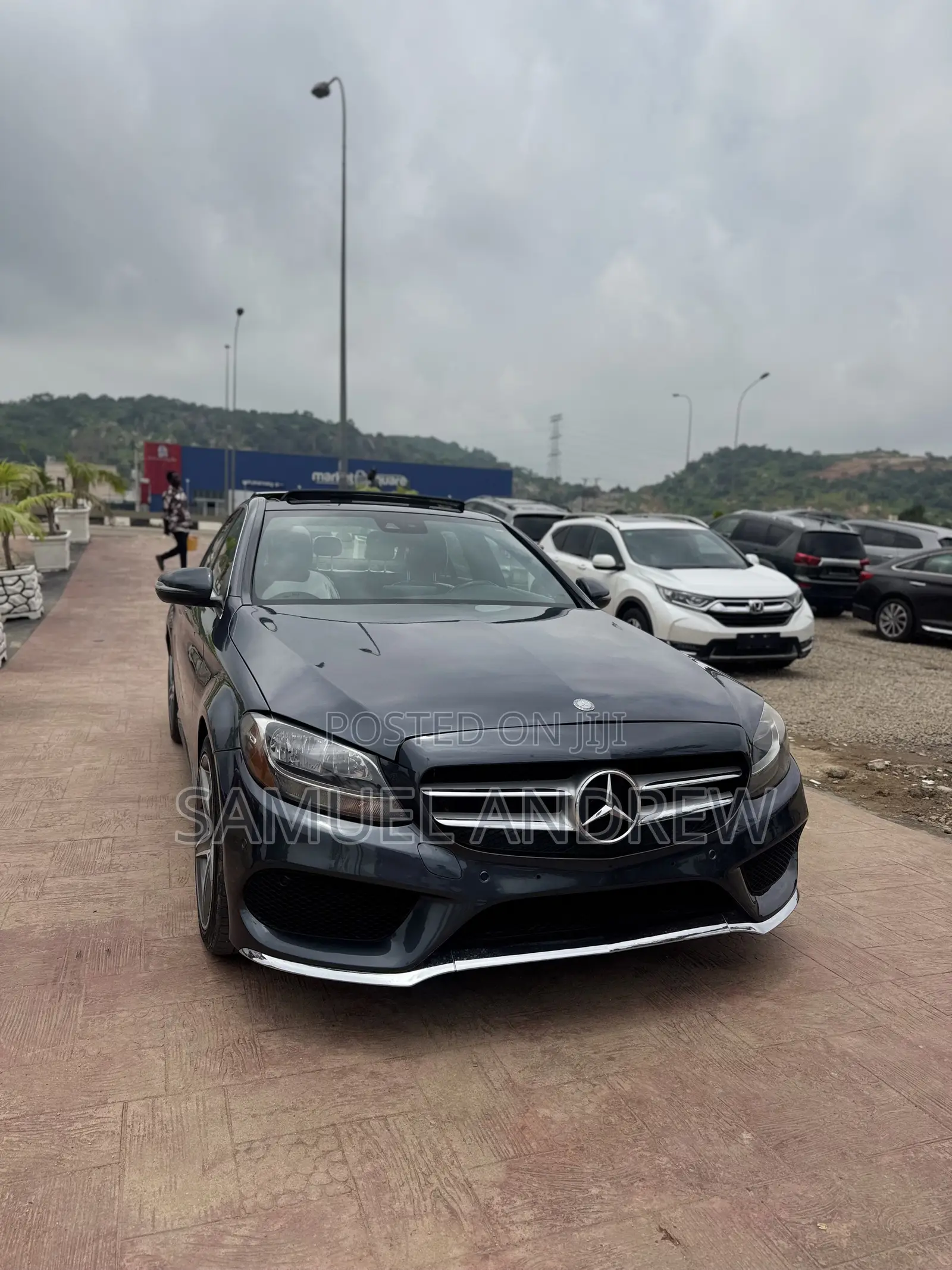 Mercedes-Benz C300 Luxury 4Matic Sedan AWD (2.0L 4cyl 7A) 2016 Gray