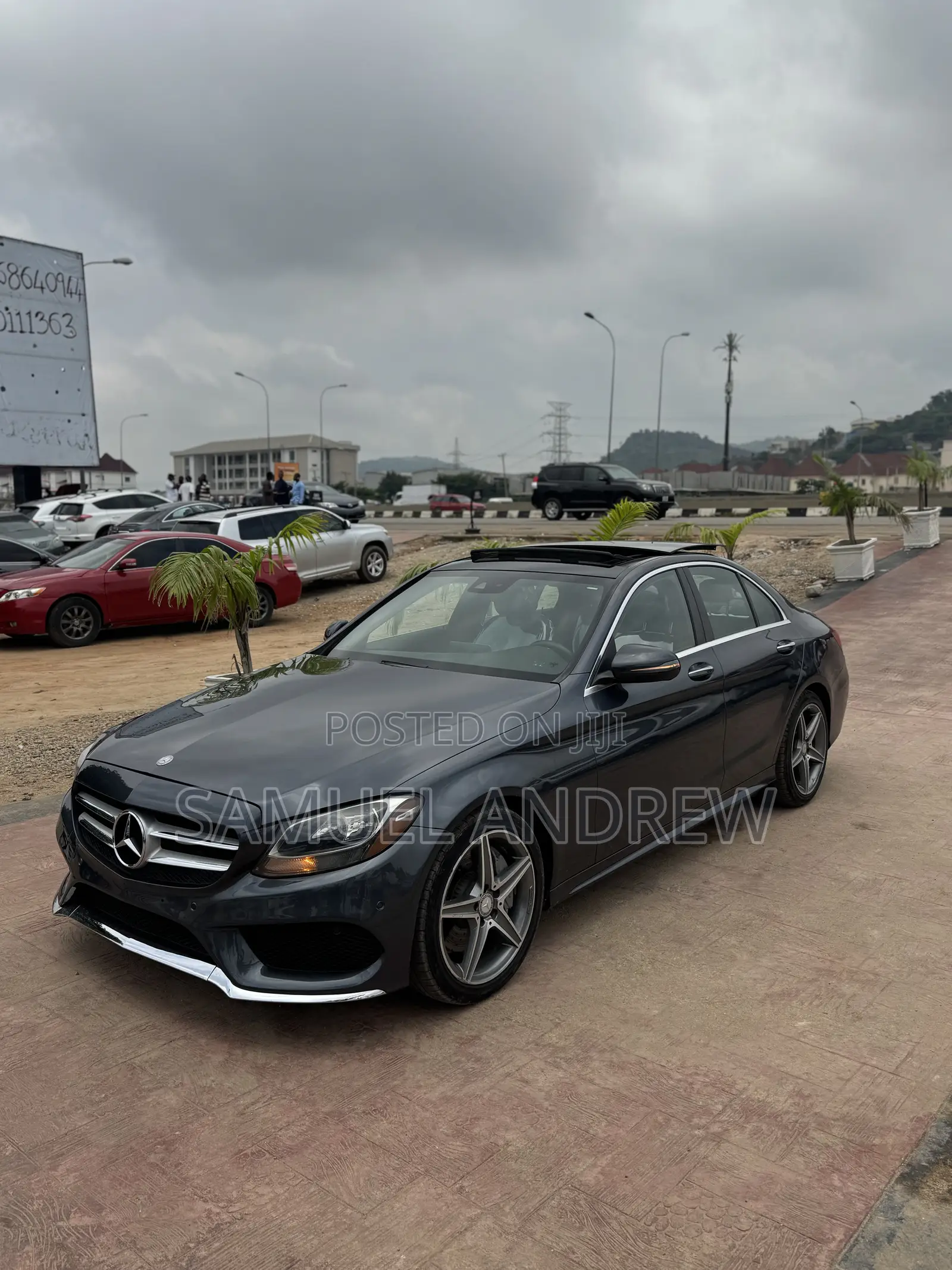 Mercedes-Benz C300 Luxury 4Matic Sedan AWD (2.0L 4cyl 7A) 2016 Gray