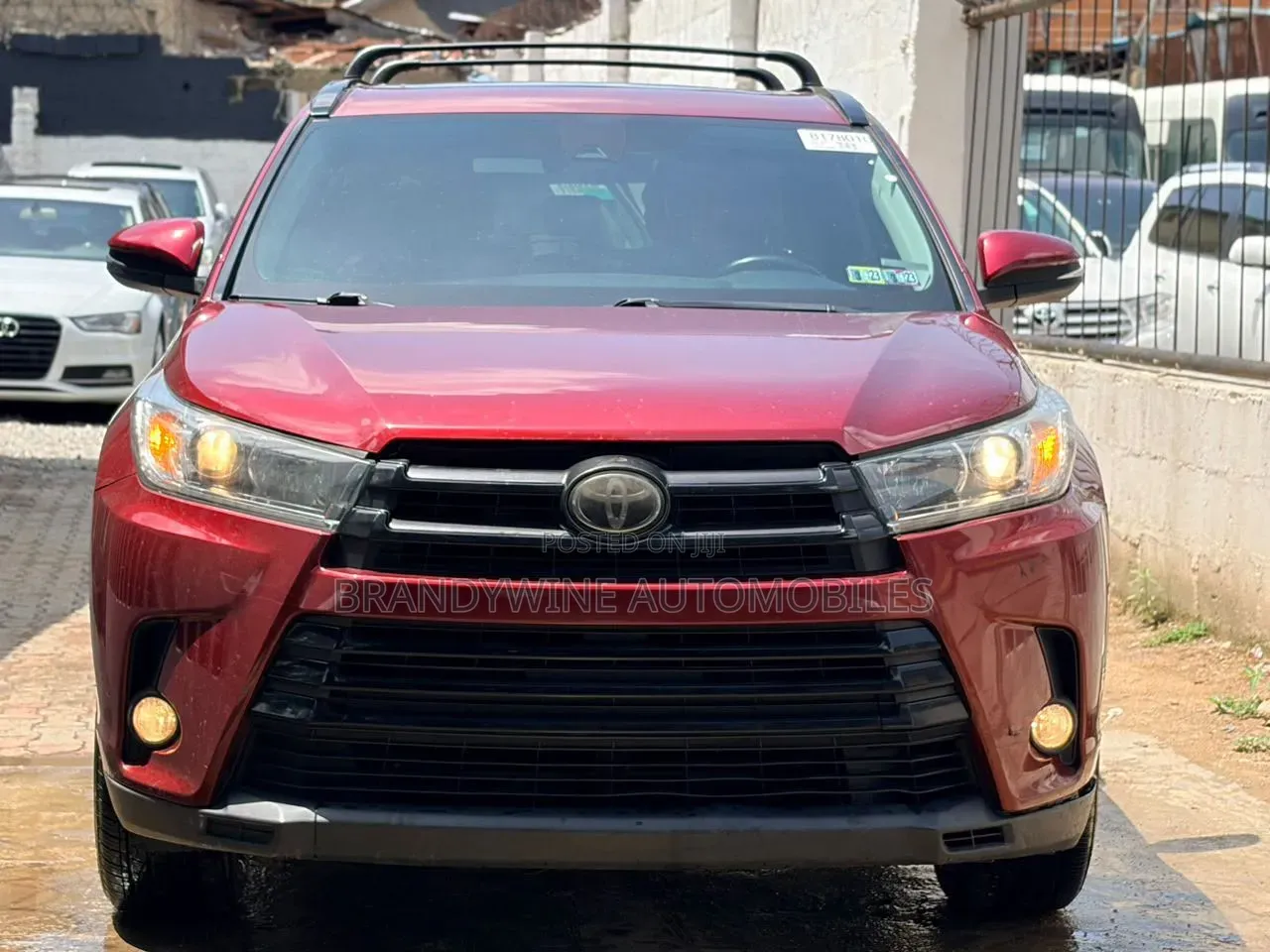 Toyota Highlander 2017 Burgundy