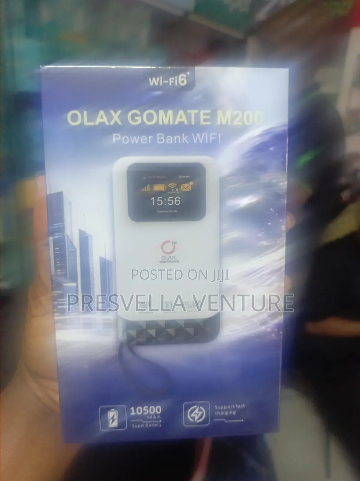 Olax M200 2 in 1 4G LTE Mifi and Power Bank
