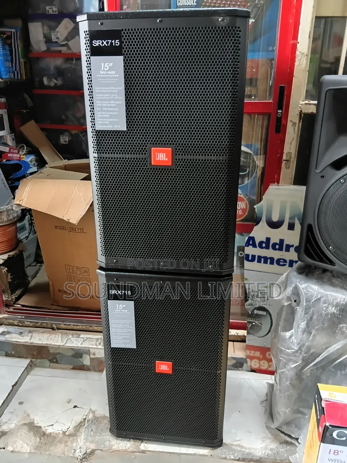 JBL PRO 15" Inches Two-Way Professional Loudspeaker SRX715