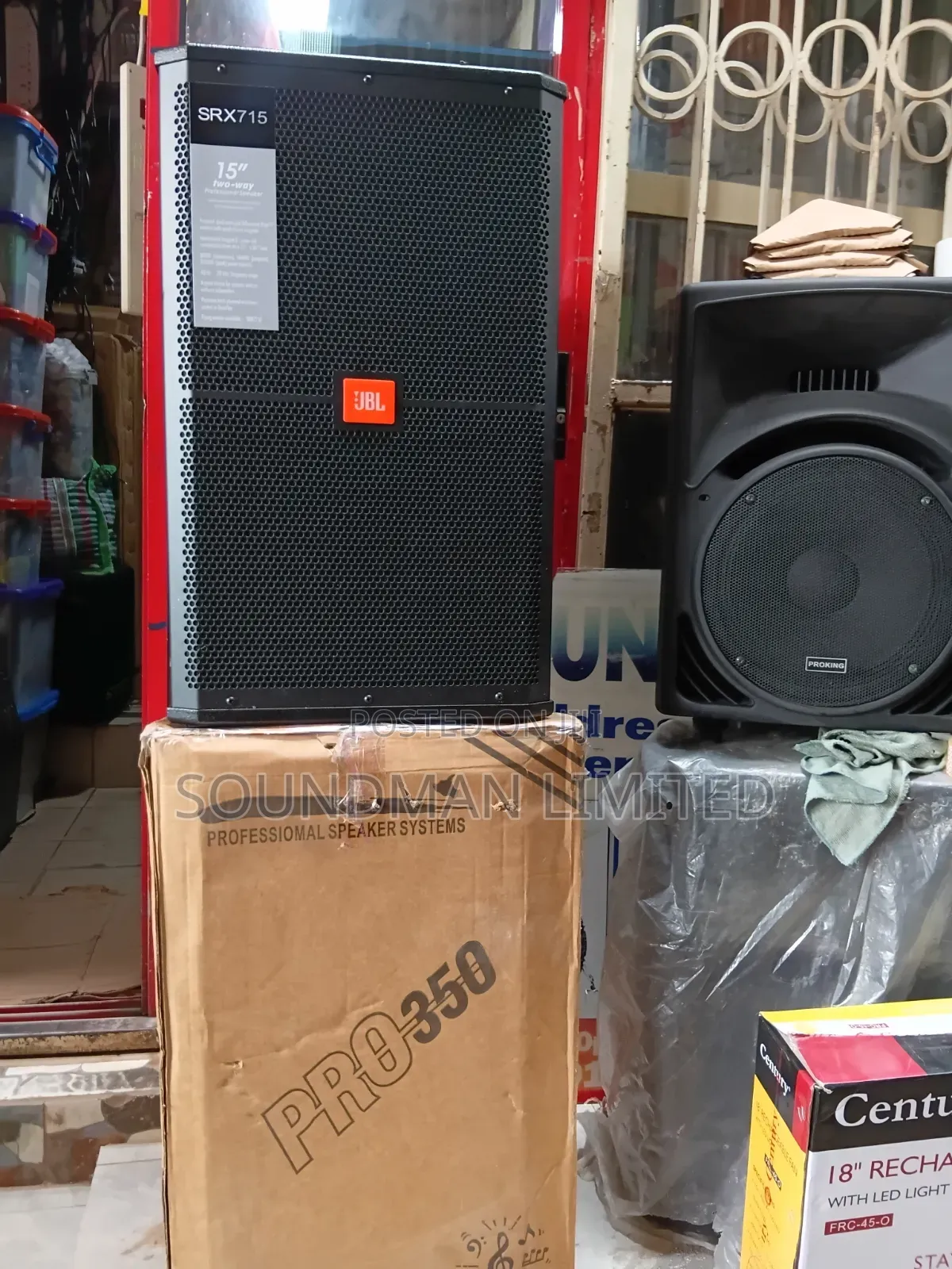 JBL PRO 15" Inches Two-Way Professional Loudspeaker SRX715