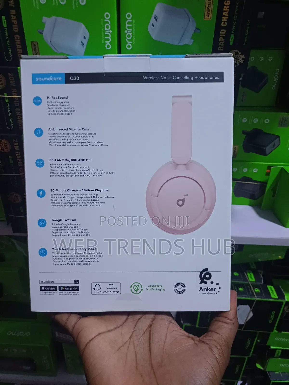 Anker Soundcore Q30 Wireless Hybrid ANC Headphones