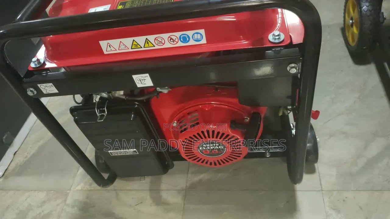 Original Elepaq Constant 18000e2 Generator Set 7.6 Low Fuel Usage