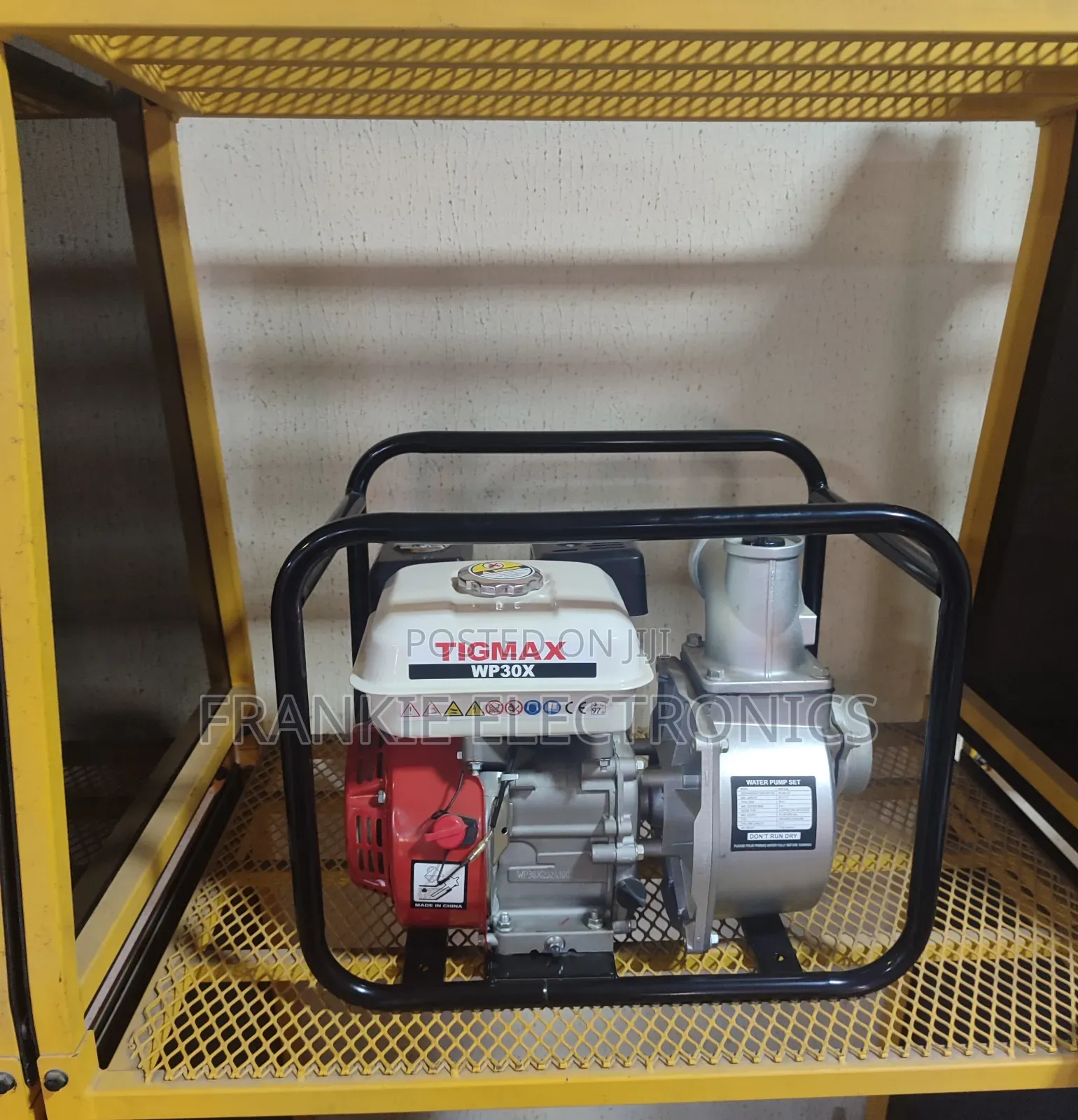 Tigmax WP30X High-Performance Petrol Water Pump 100% Copper Coil
