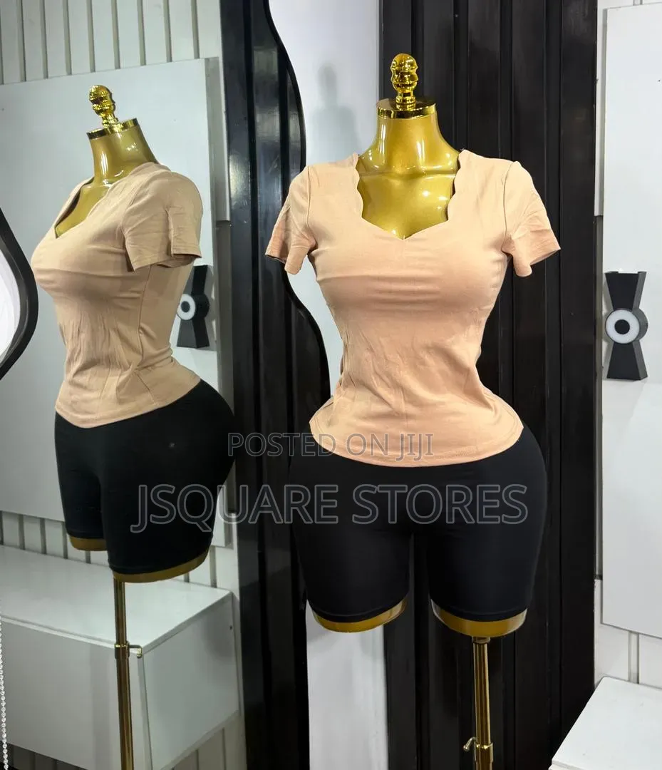 New Trend Crack Neck Ladies Top