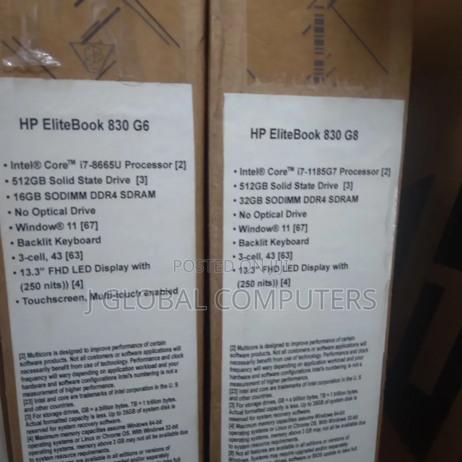 New Laptop HP EliteBook 830 G8 32GB Intel Core i7 SSD 512GB