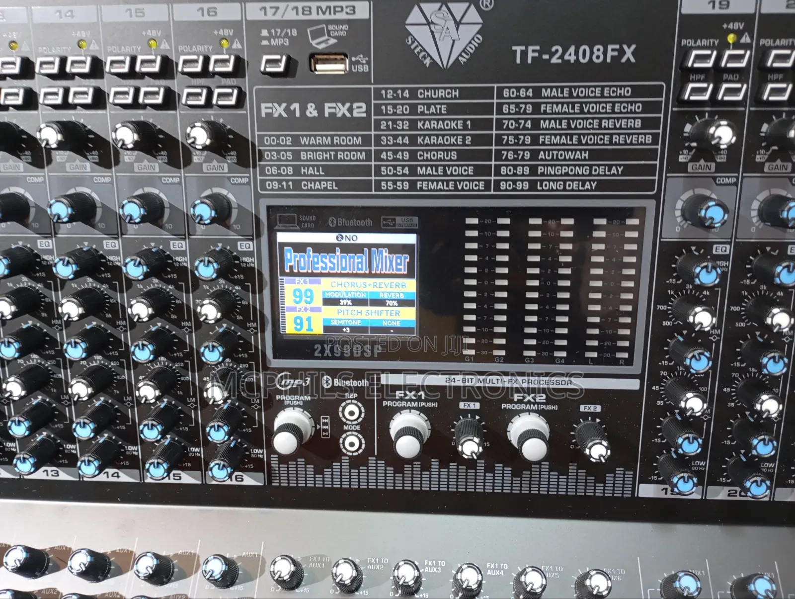 Steck-Audio Professional Audio Mixer Console