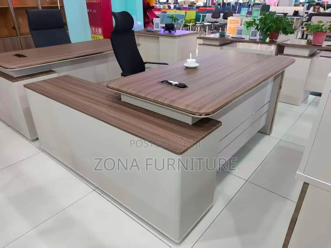 New Model Executive Office Table With Wireless Charger