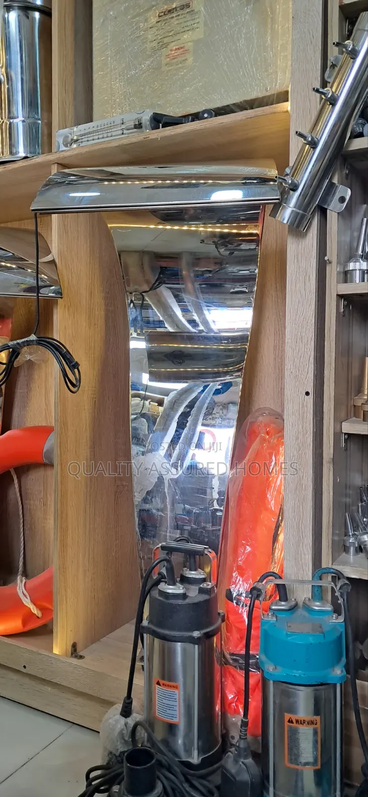 4 Feet Waterfall Curved