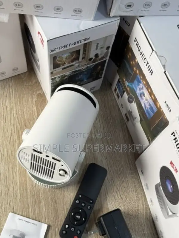 Battery Powered Smart Projector Resolution