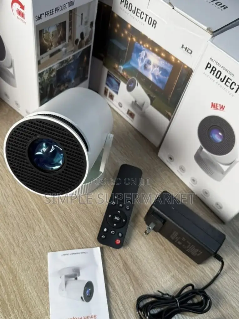 Battery Powered Smart Projector Resolution
