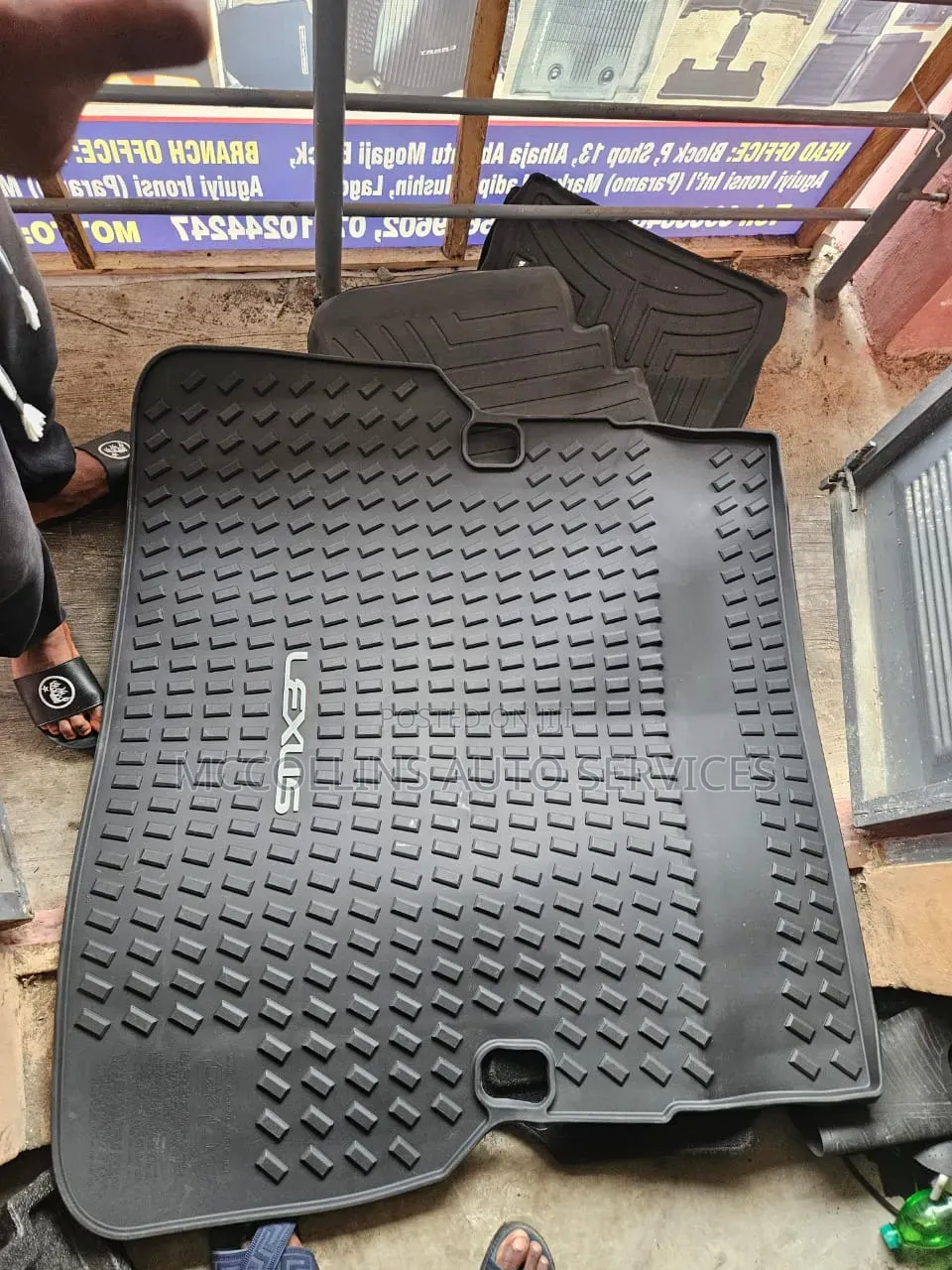 Original Follow Come Gx 550 Foot Mat and Boot Mat